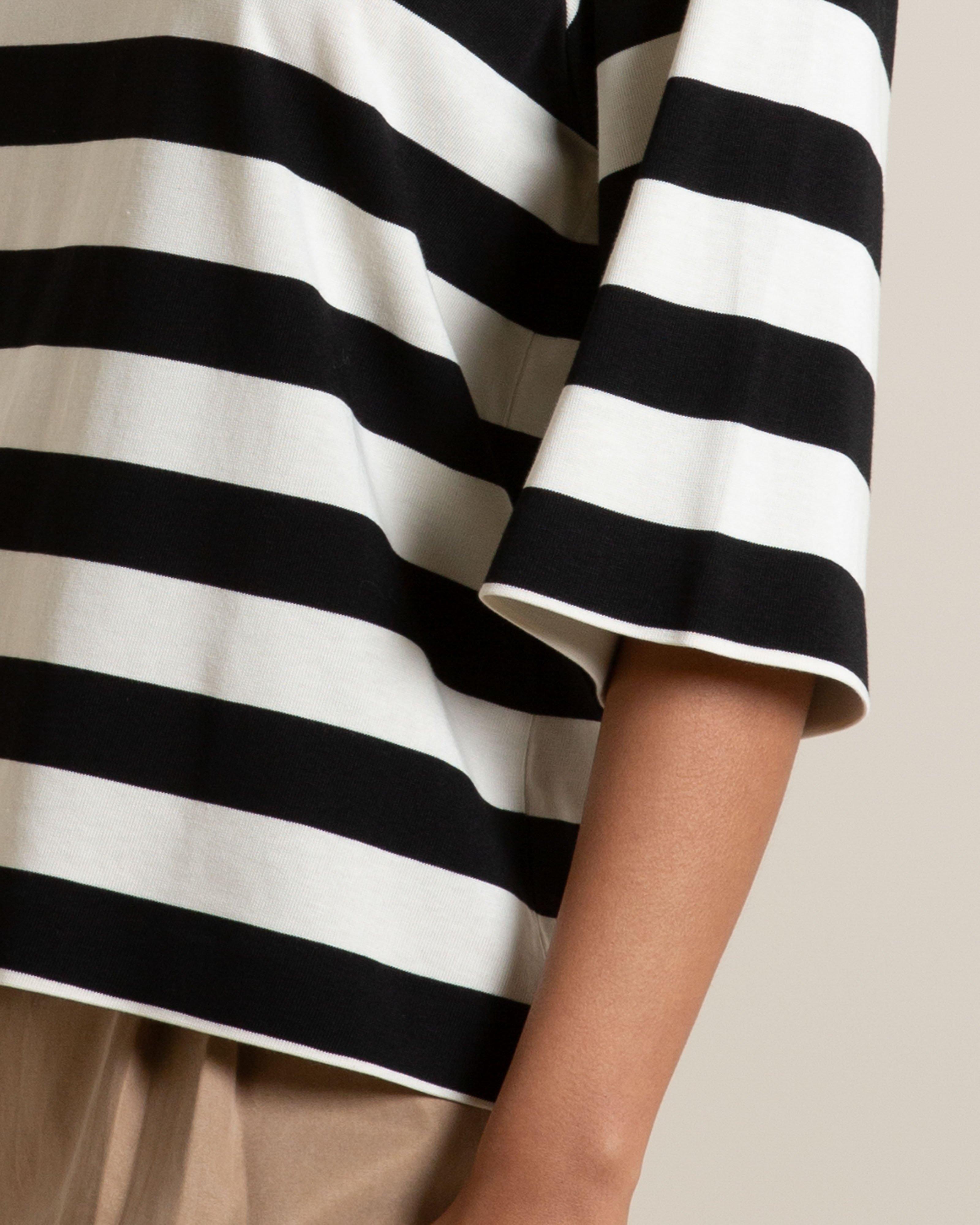 Cecilia Oversized Stripe Tee - Poetry Clothing Store