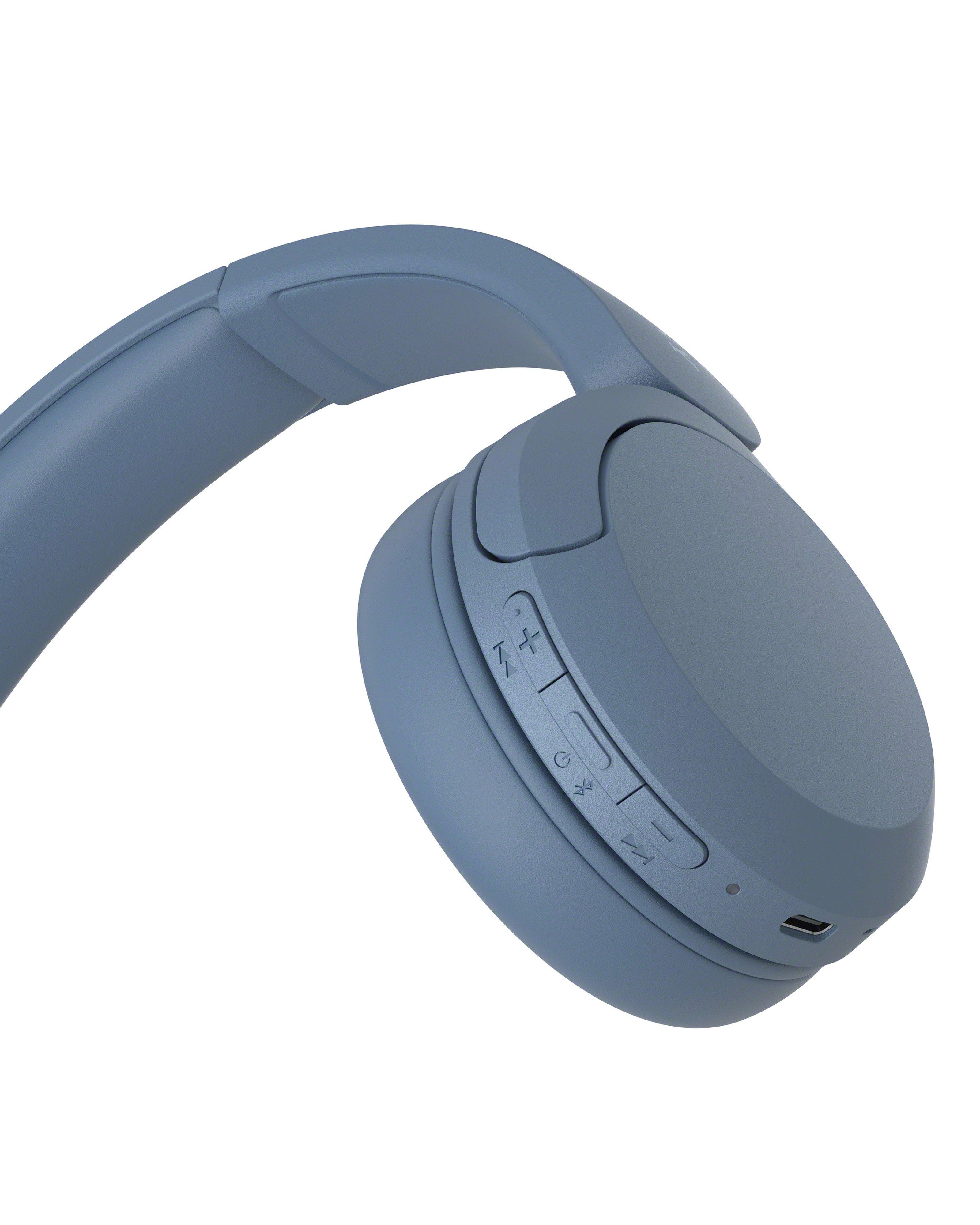 Sony WH-CH520 Bluetooth On-Ear Headphones -  Blue