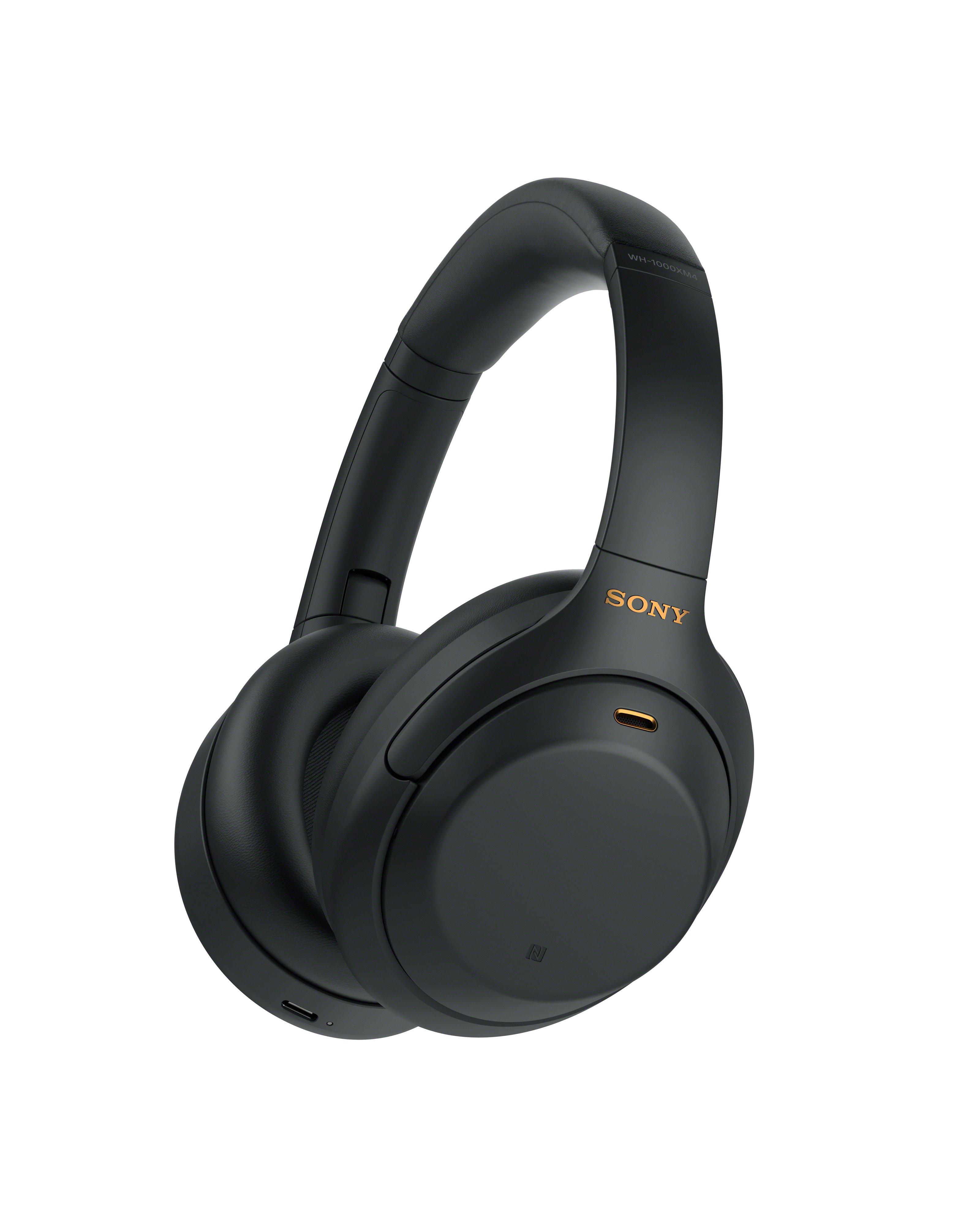 Sony WH-1000XM4 Noise Cancelling Headphones -  Black