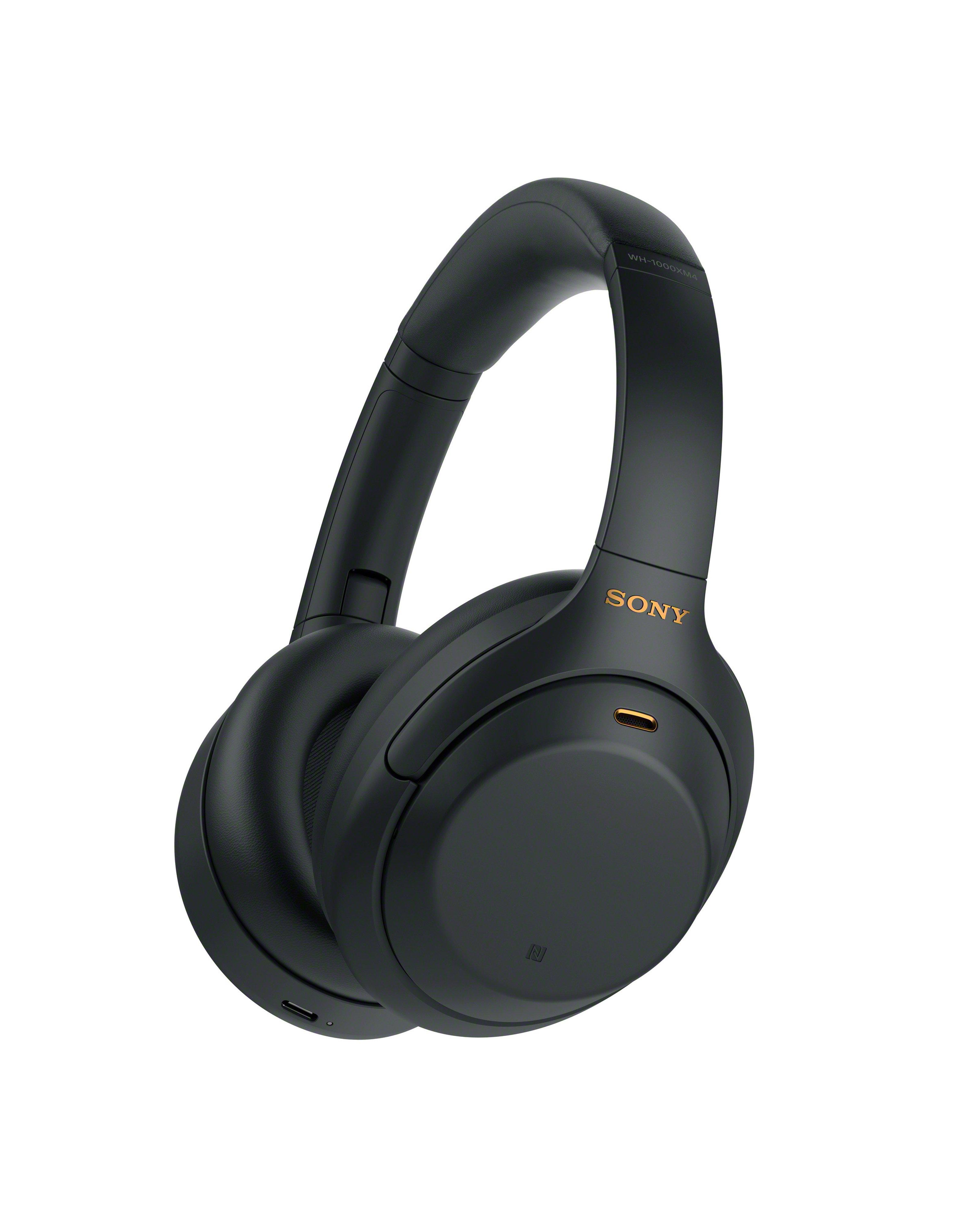 Sony WH-1000XM4 Noise Cancelling Headphones -  Black