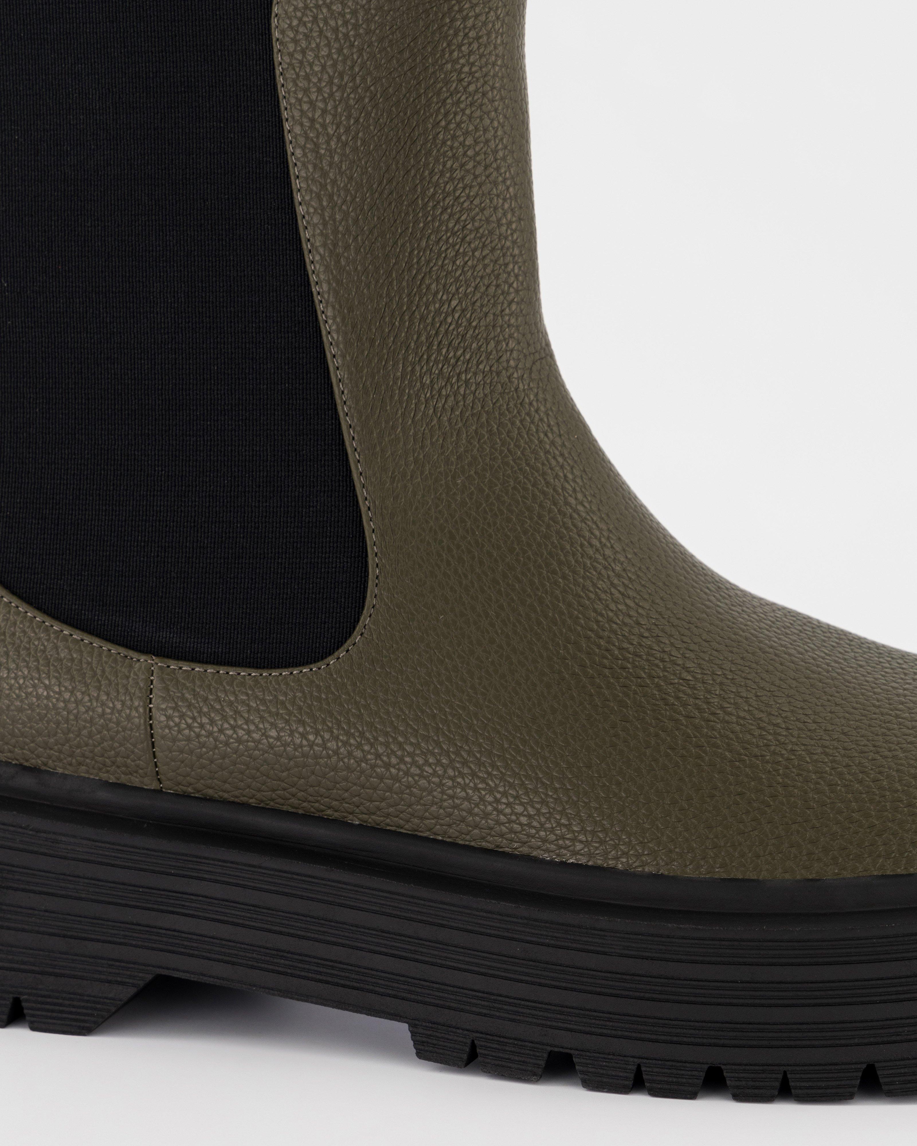 Women’s Yvie Chelsea Boot  -  Olive