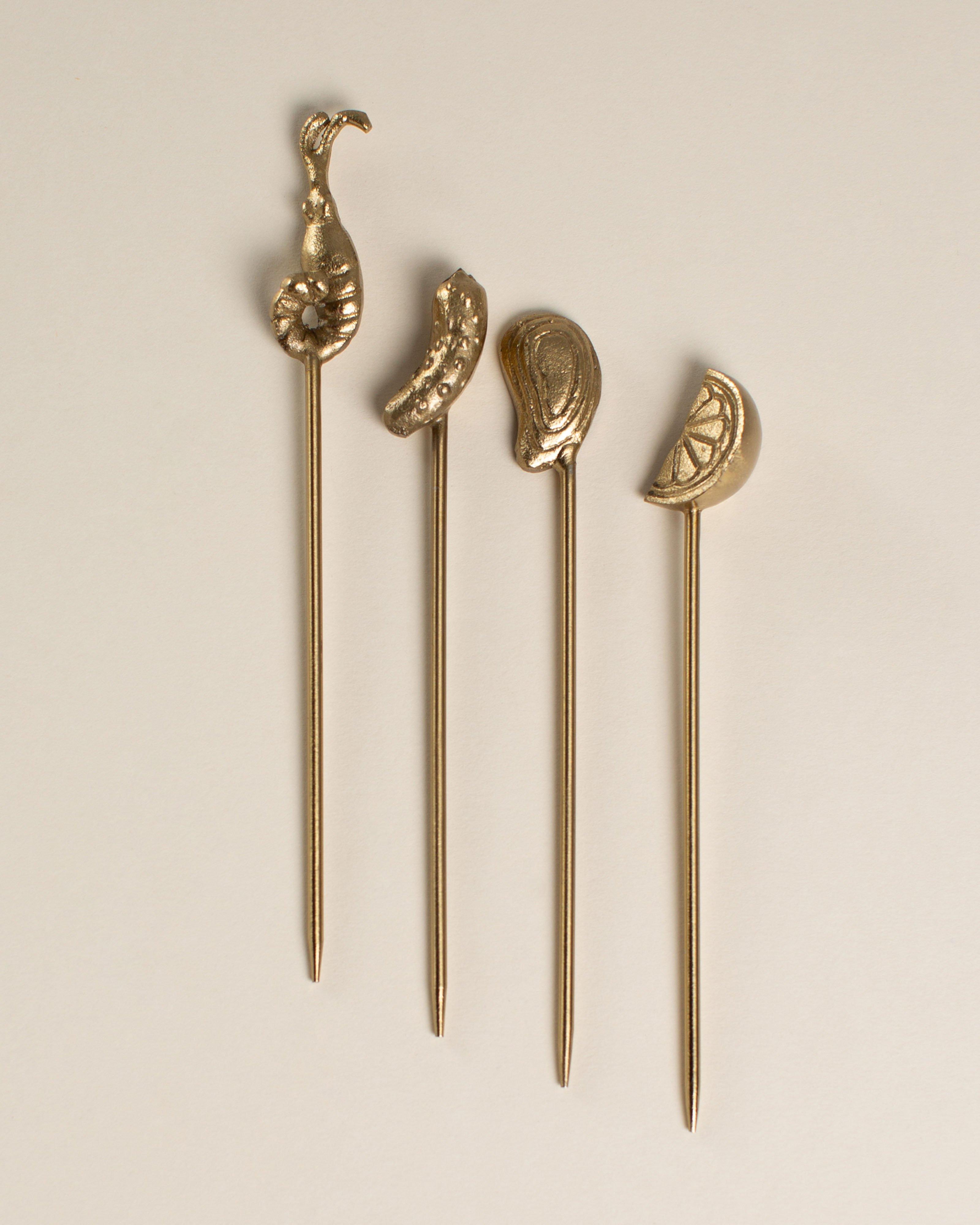 Entre Tapas Picks Set -  Gold