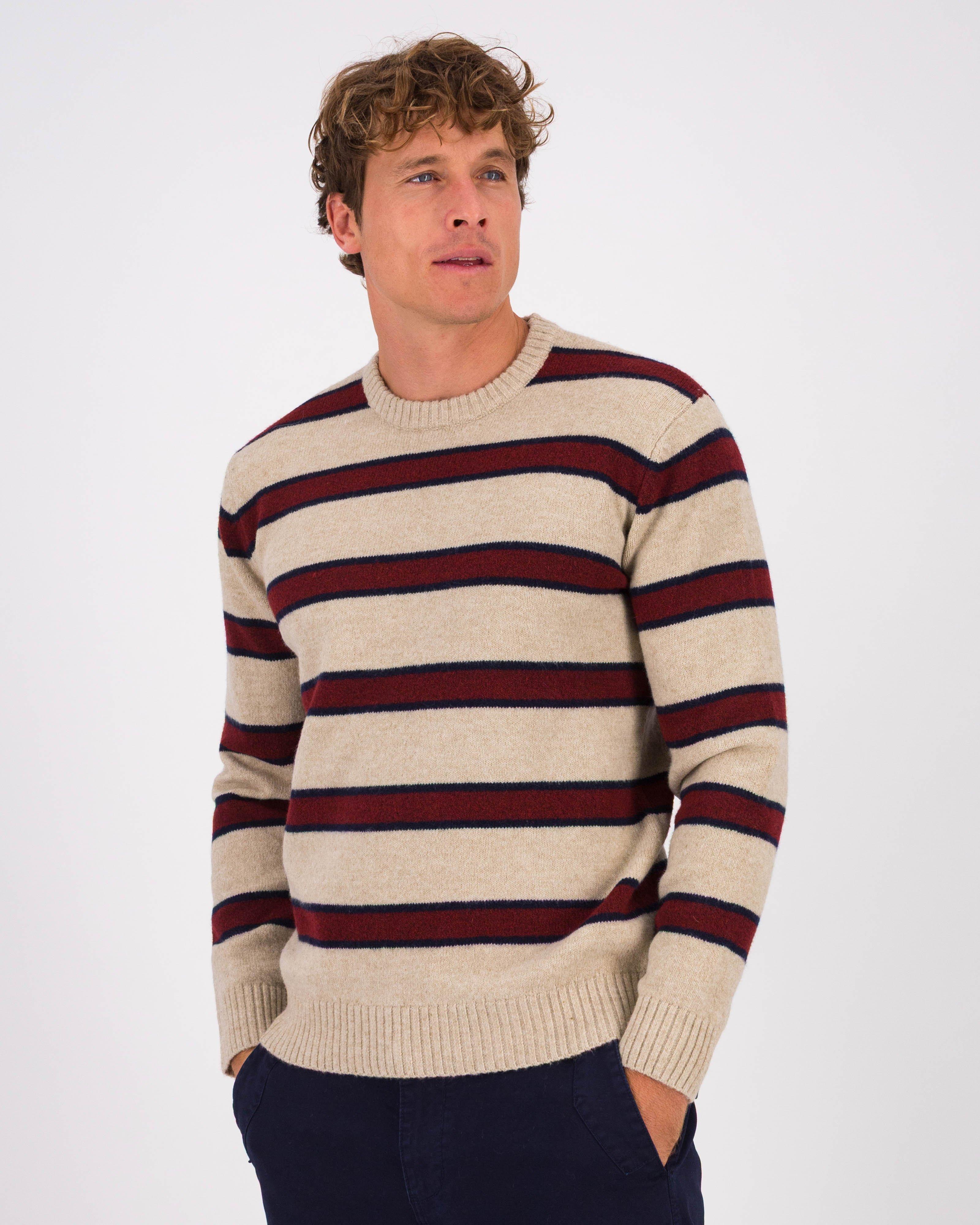 K-Way Elements Smith Crew Neck Knit Top -  Stone