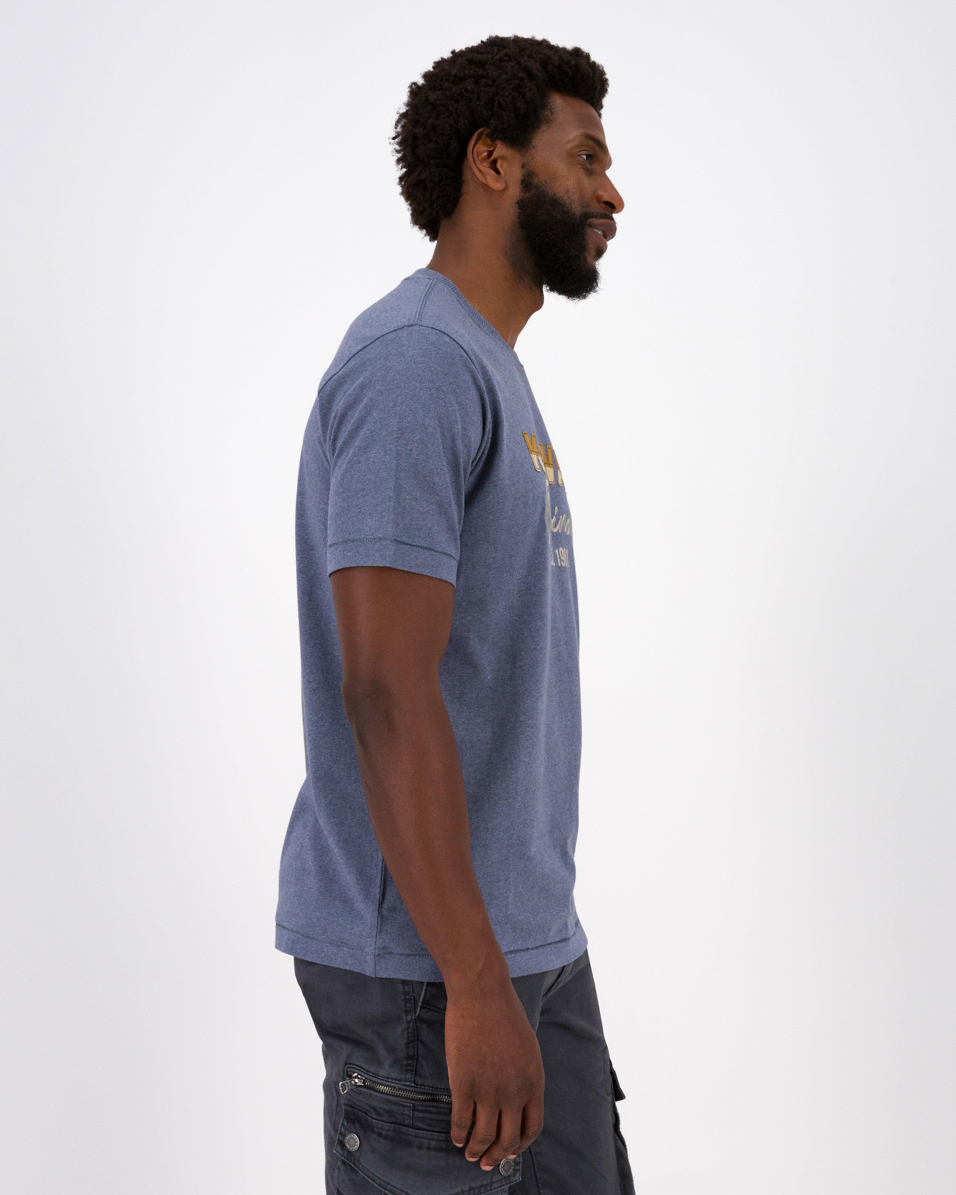 K-Way Elements Men’s Jimmy Workwear T-Shirt -  Indigo
