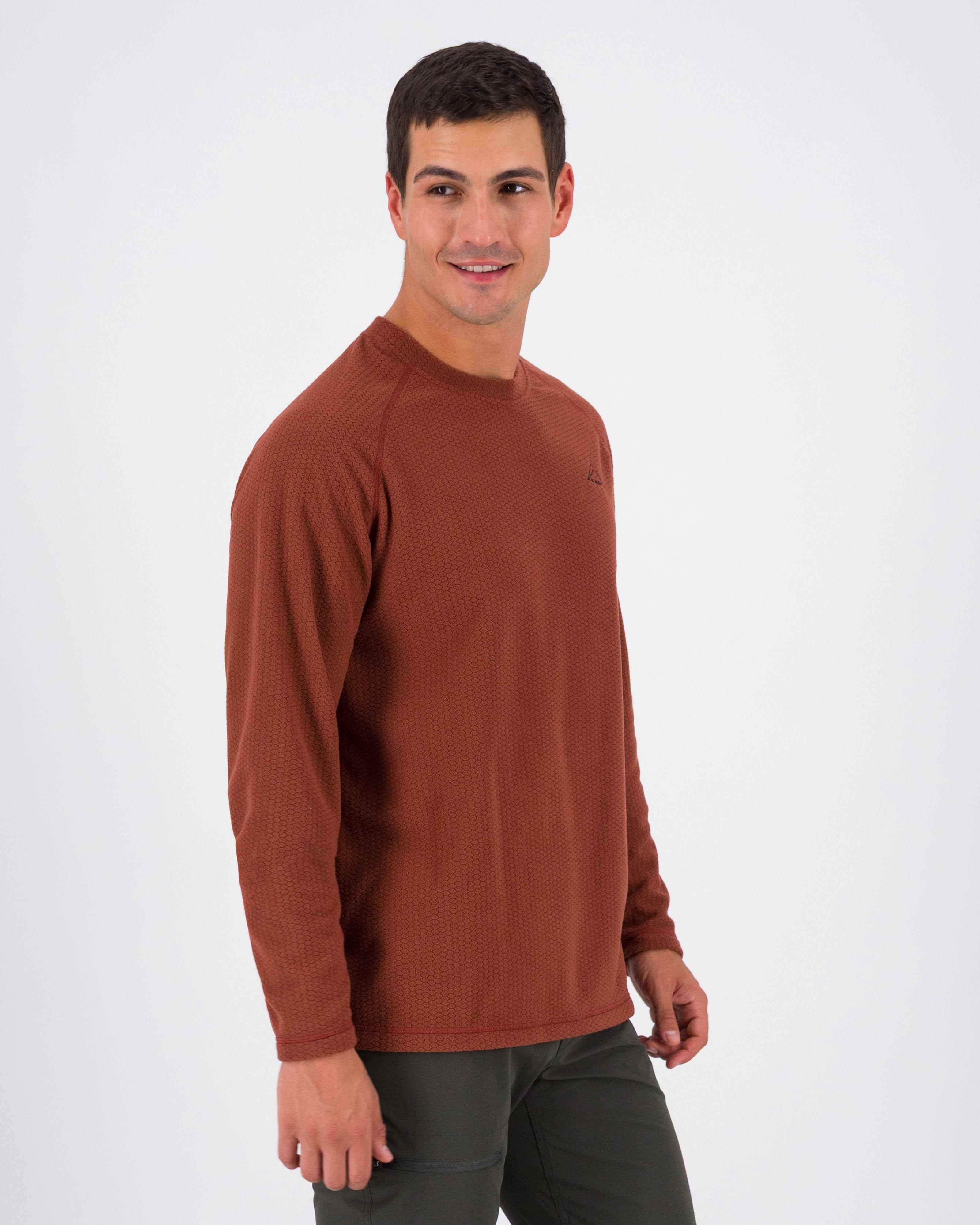 K-Way Men's VentureLite Jacquard Eco Fleece Top | Cape Union Mart