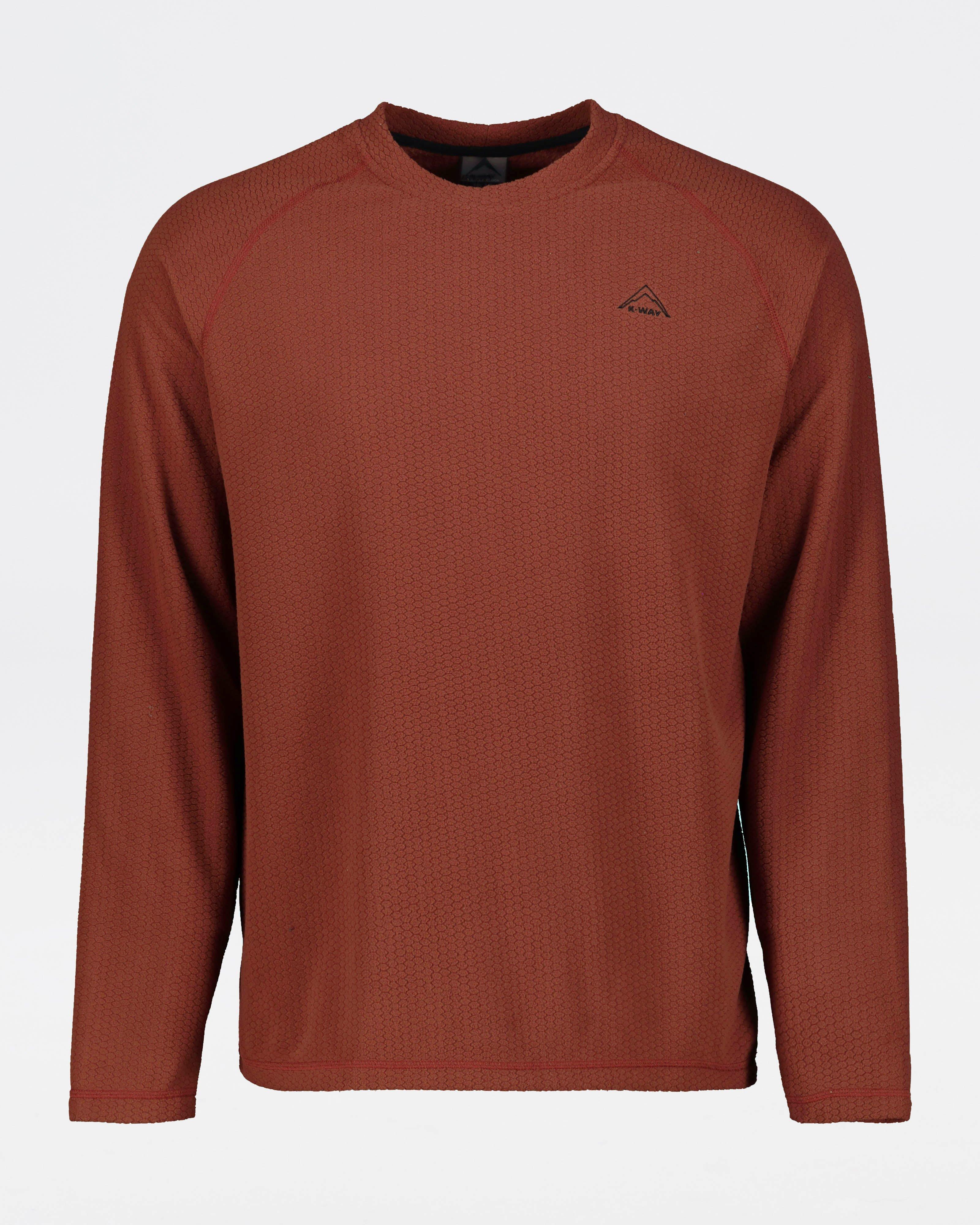 K-Way Men's VentureLite Jacquard Eco Fleece Top | Cape Union Mart