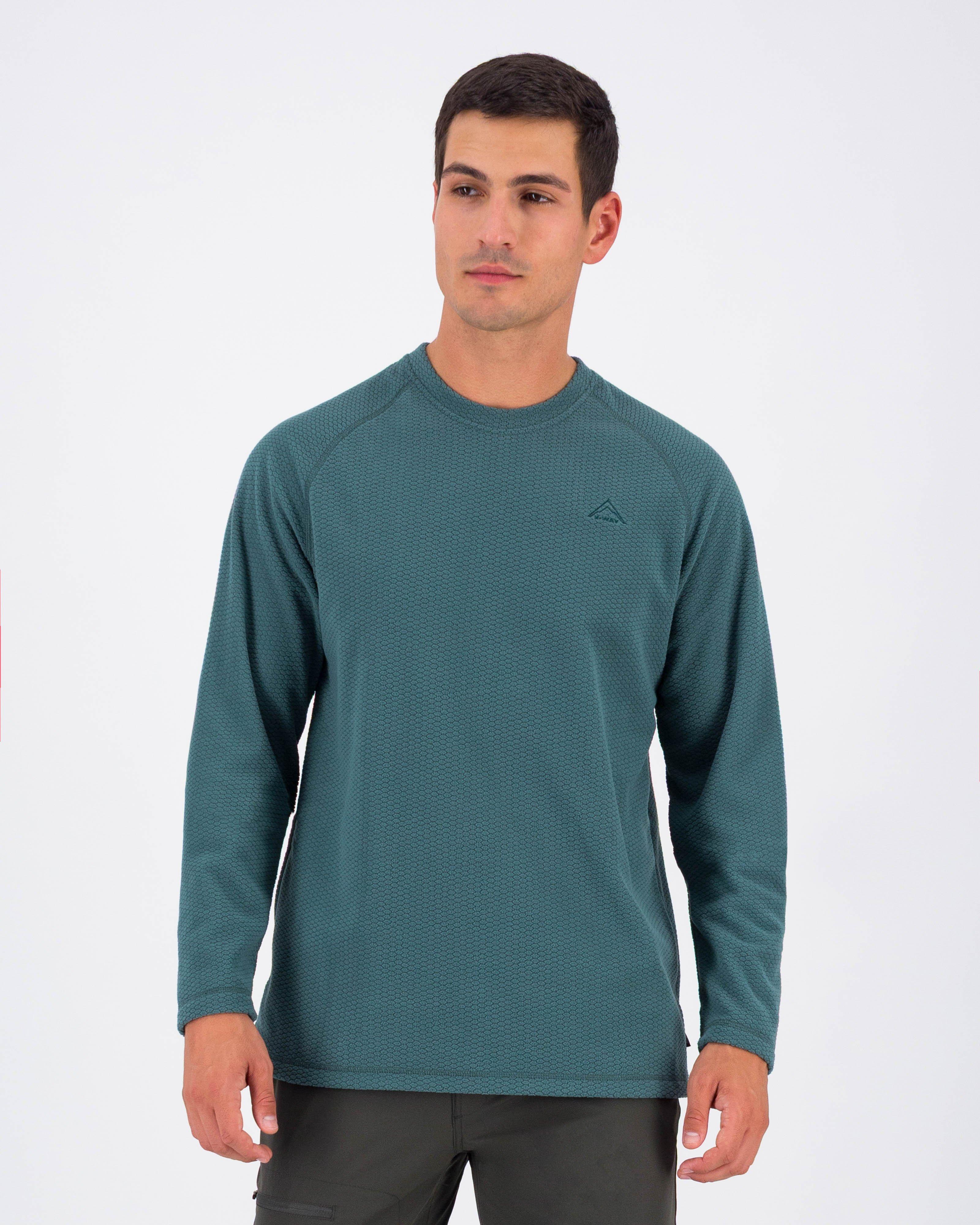K-Way Men's VentureLite Jacquard Eco Fleece Top | Cape Union Mart