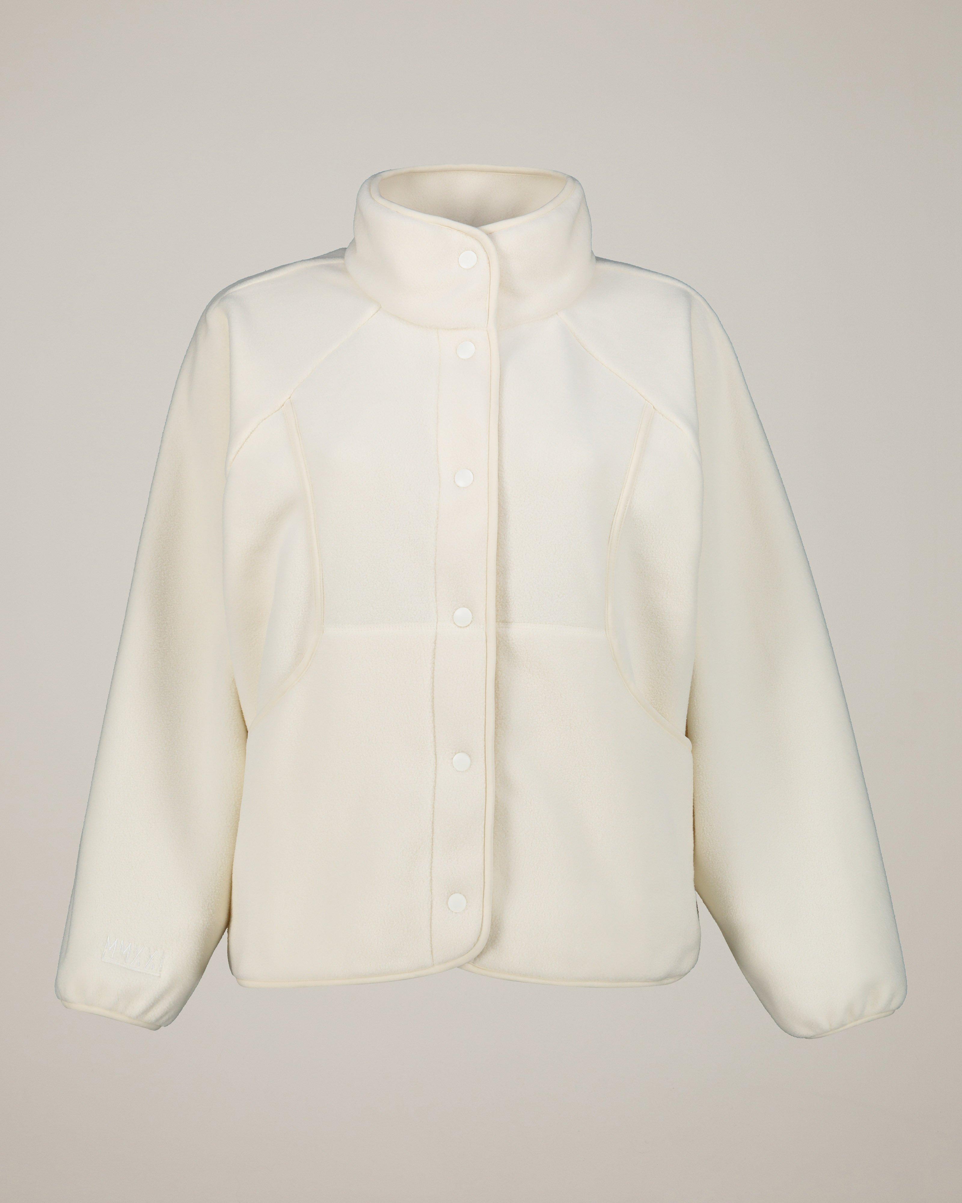 MMXXI Polar Fleece Track Top -  Oatmeal