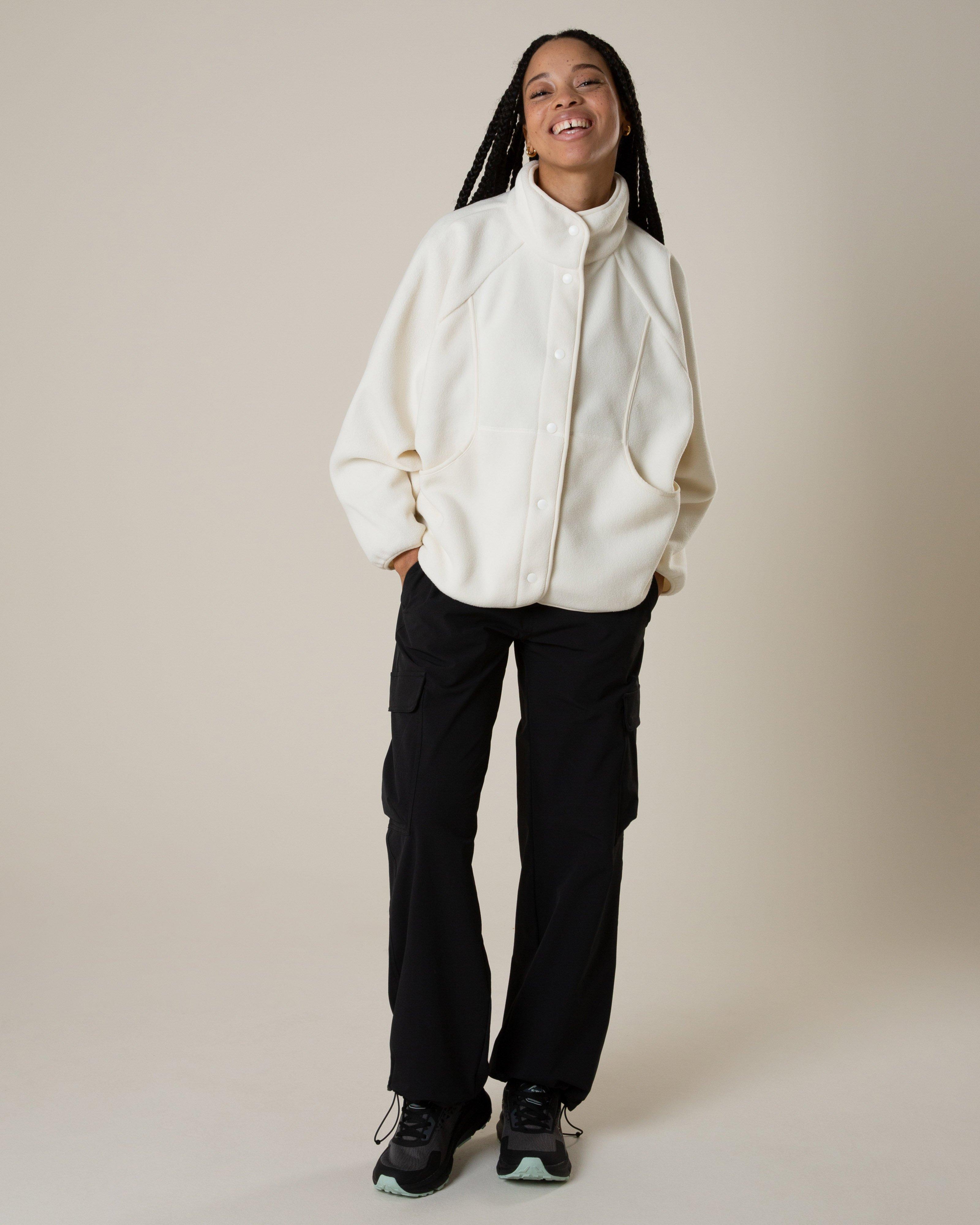 MMXXI Polar Fleece Track Top -  Oatmeal