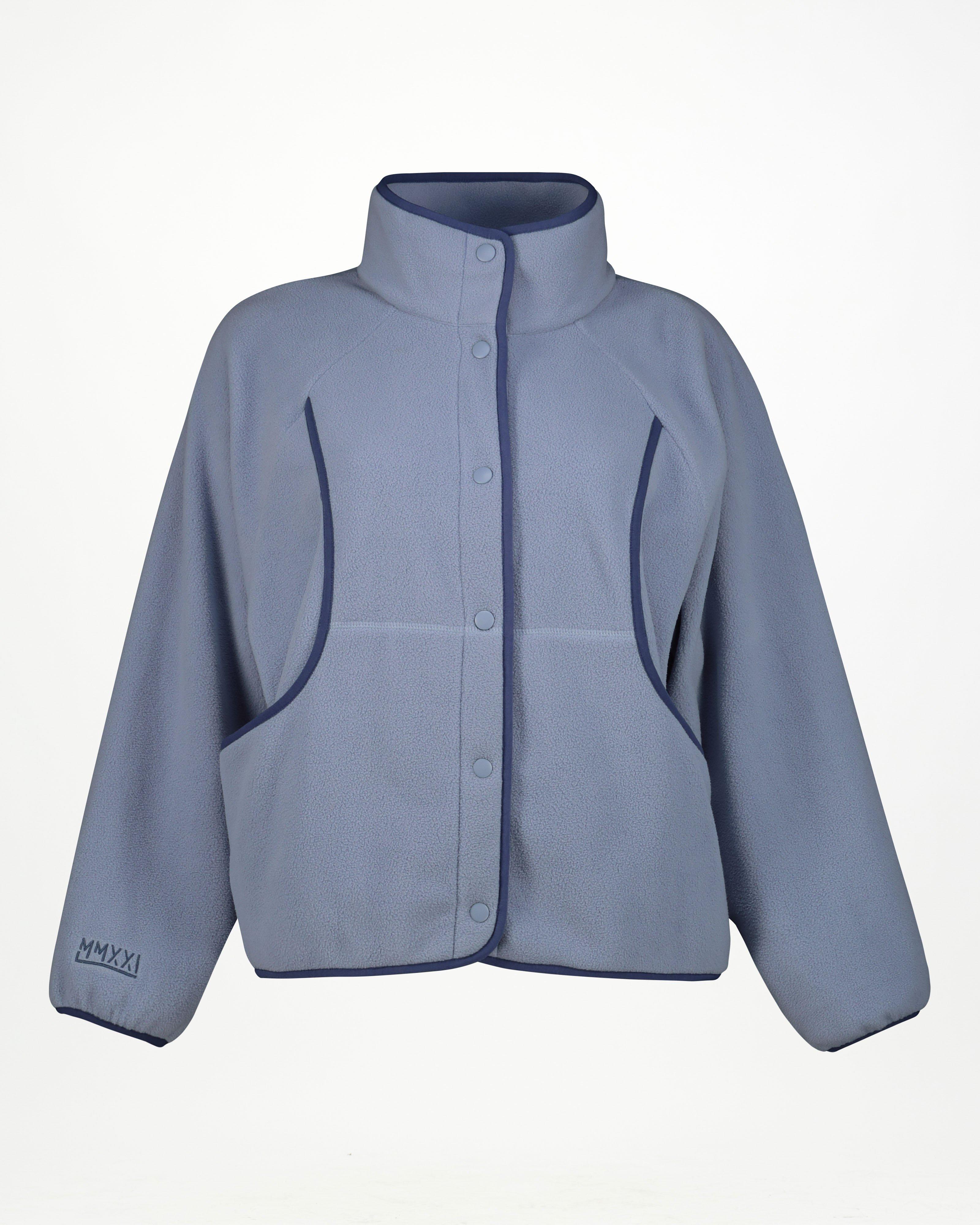 MMXXI Polar Fleece Track Top -  Light Blue