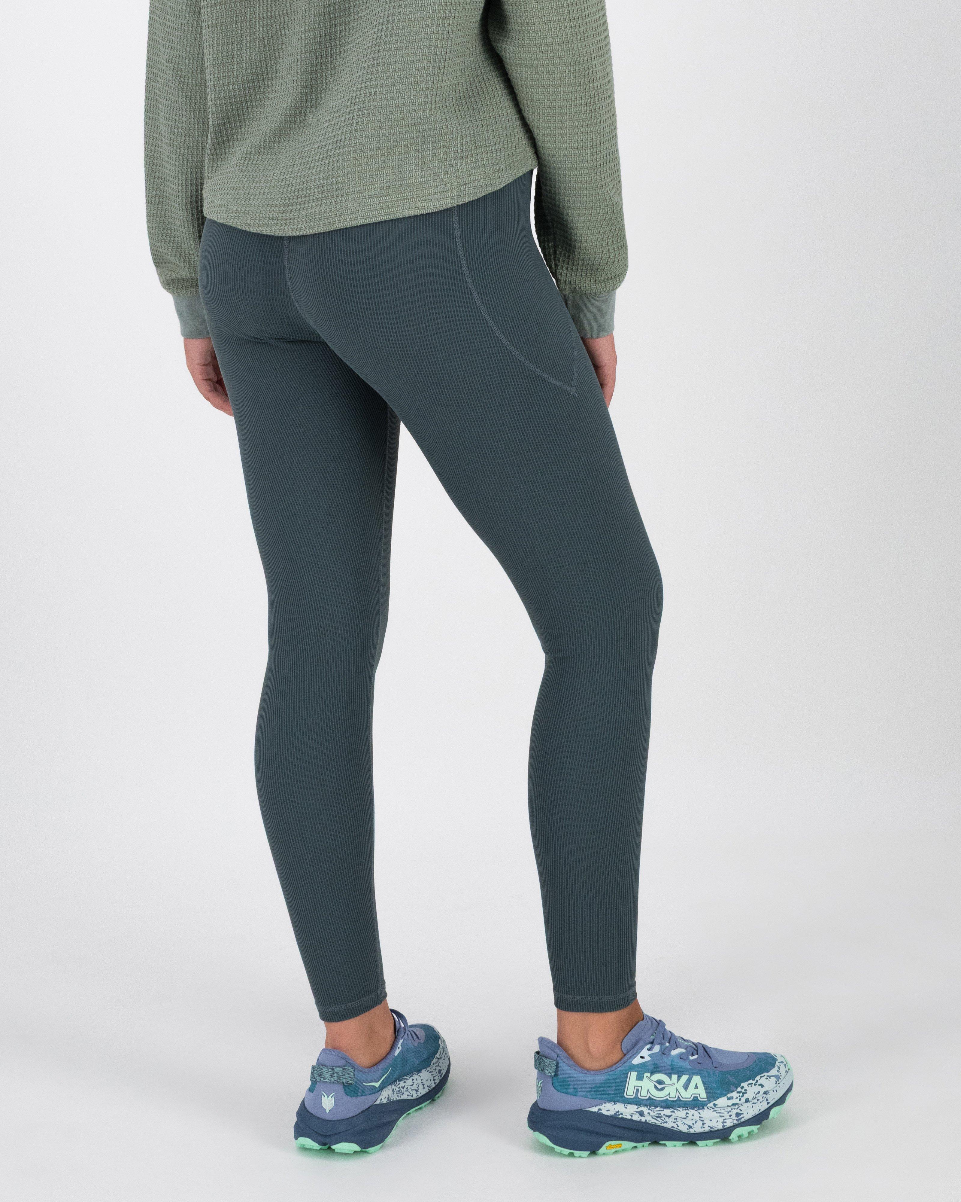MMXXI Ribbed Tights  -  Jade