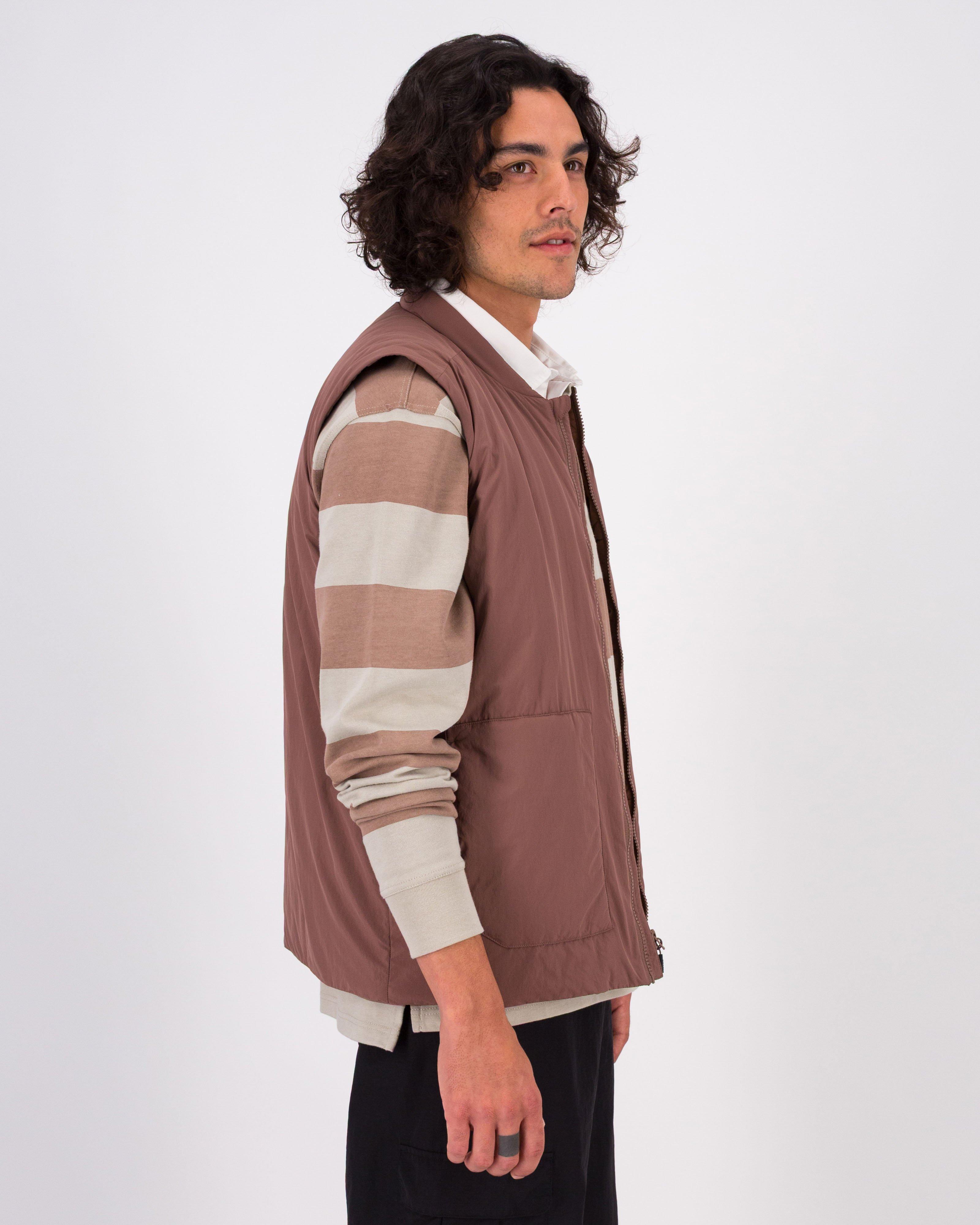 MMXXI Glide Sleeveless Insulated Jacket  -  Brown