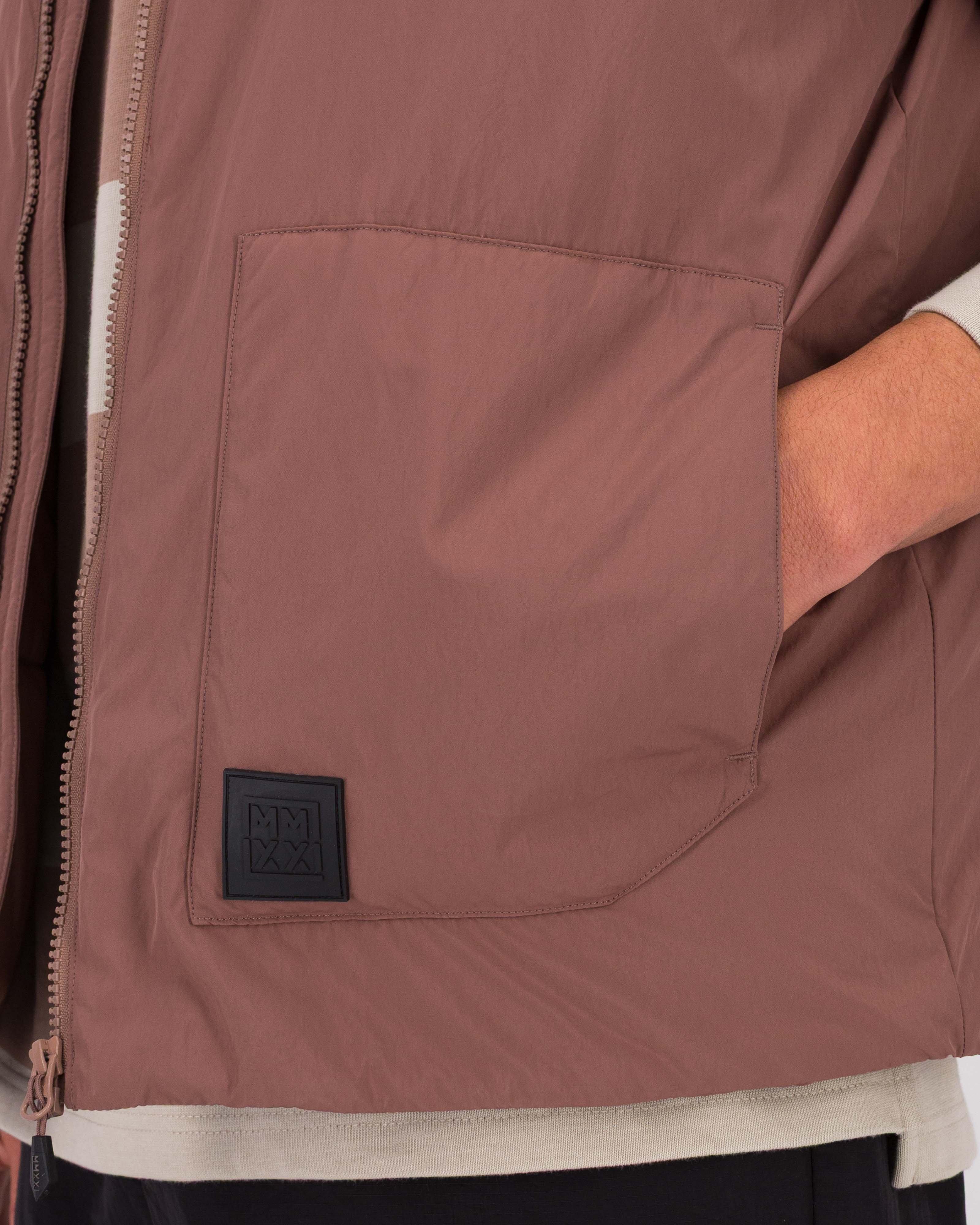 MMXXI Glide Sleeveless Insulated Jacket  -  Brown