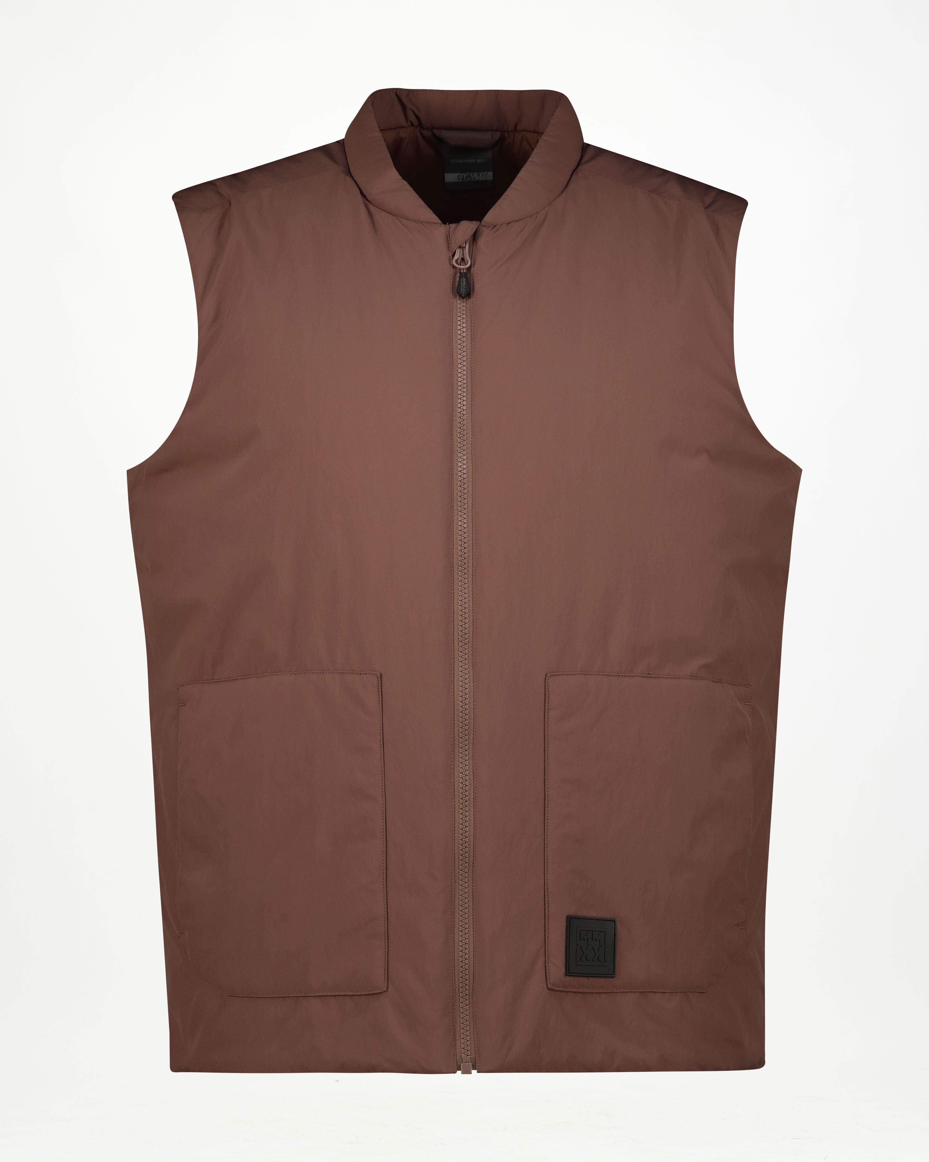 MMXXI Glide Sleeveless Insulated Jacket  -  Brown