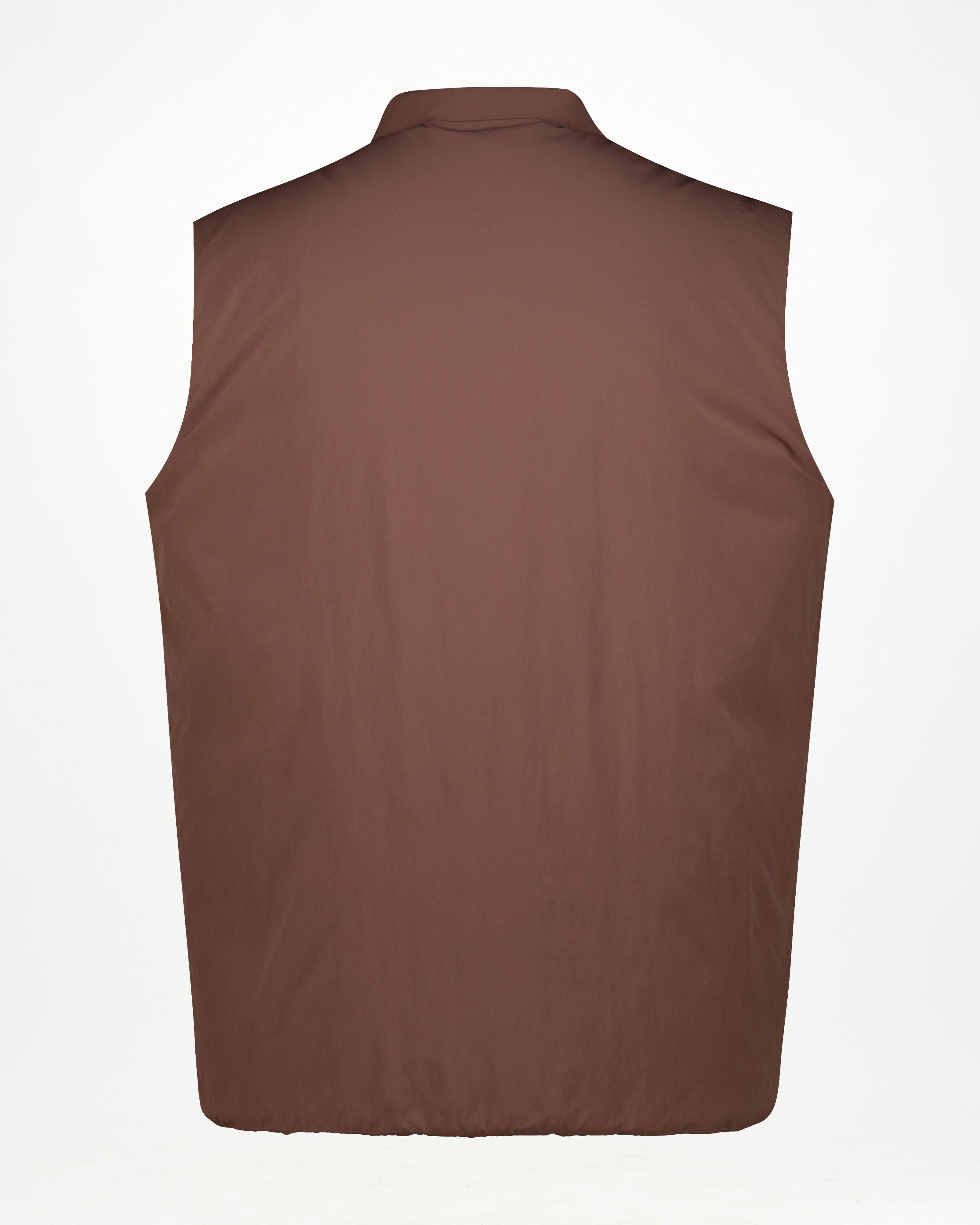 MMXXI Glide Sleeveless Insulated Jacket  -  Brown