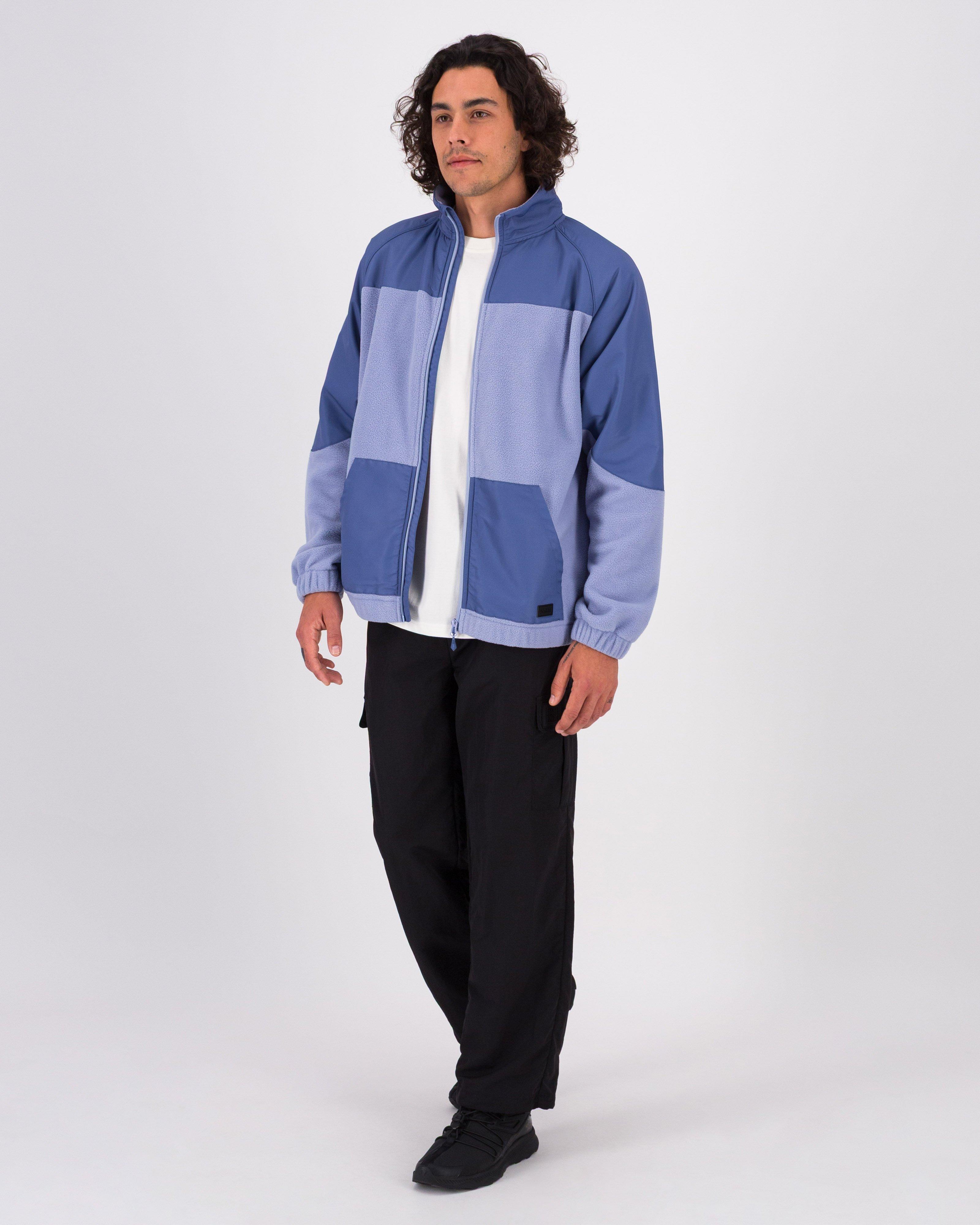 MMXXI Haze Hybrid Full-Zip Fleece Jacket -  Cloud Blue