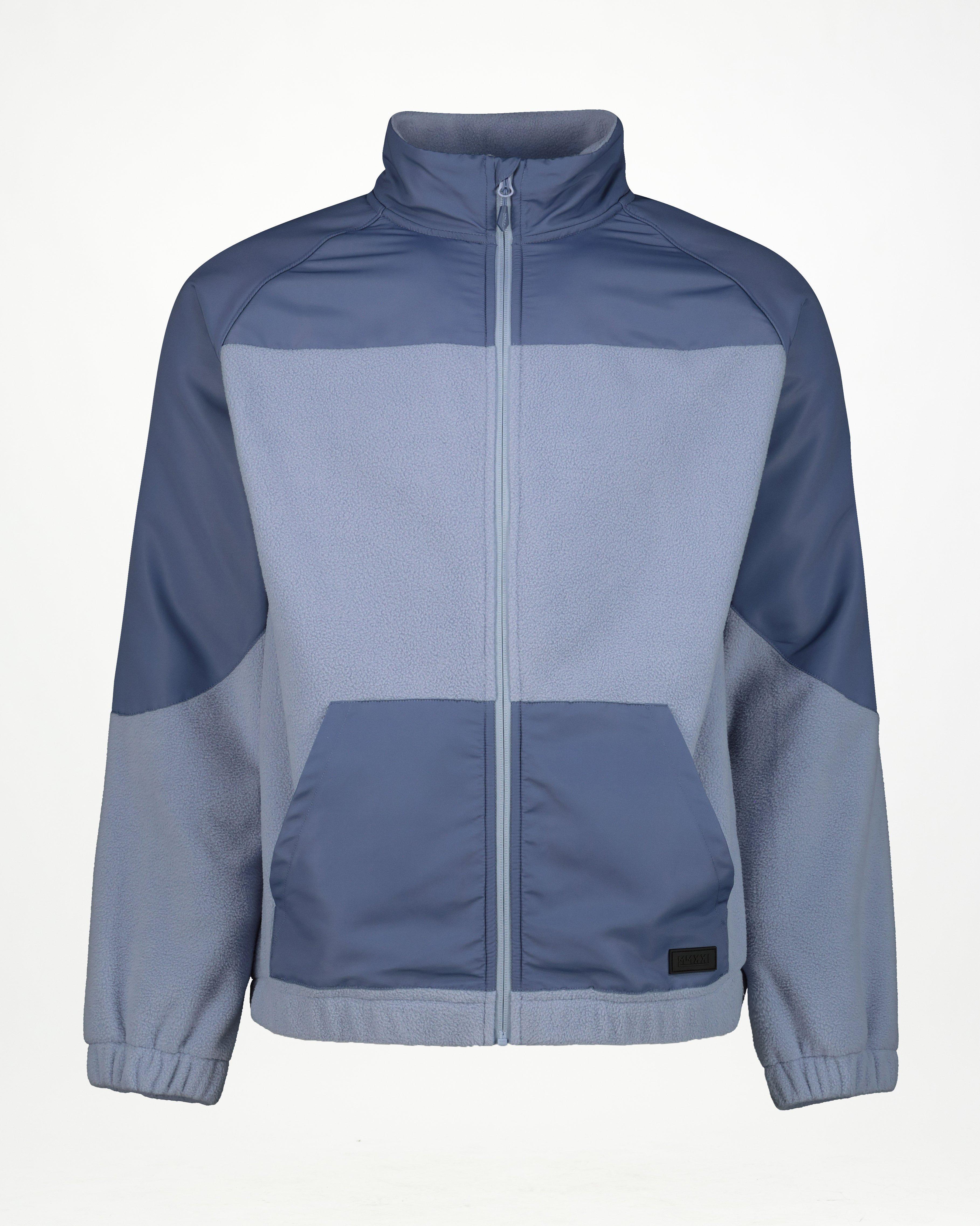 MMXXI Haze Hybrid Full-Zip Fleece Jacket -  Cloud Blue
