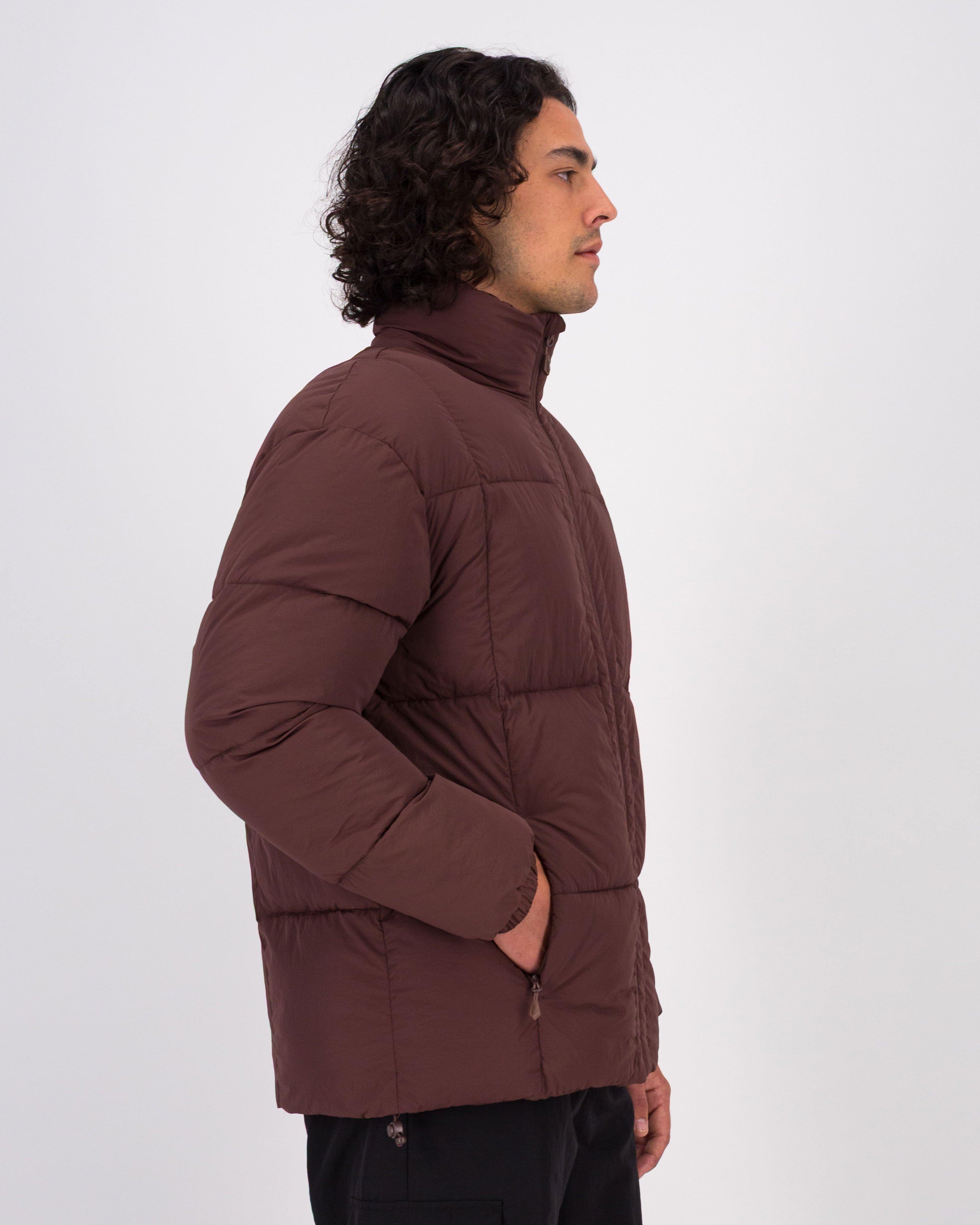 MMXXI Flux Square Quilt Insulated Jacket -  Chocolate
