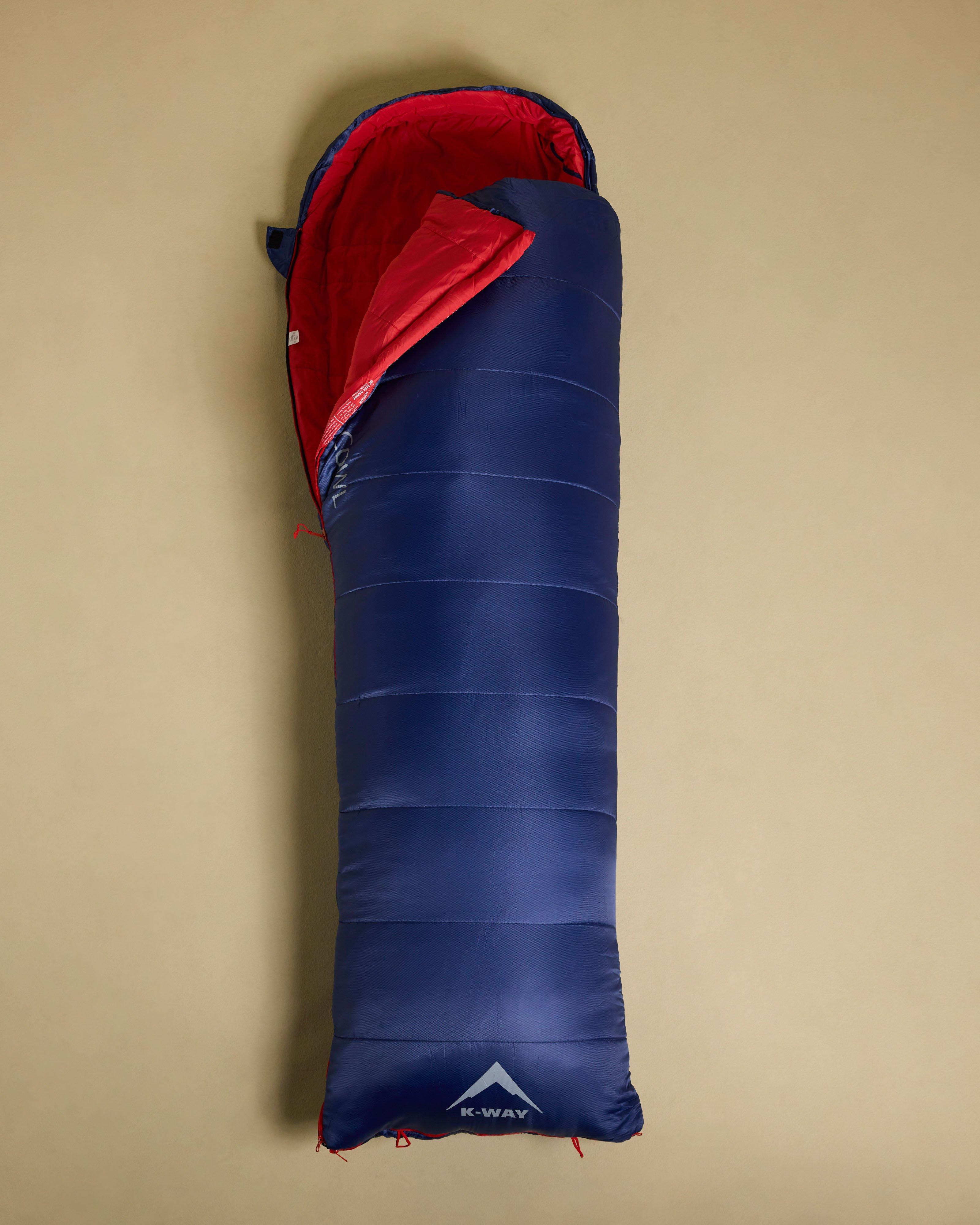 K-Way Traverse 2 Cowl Sleeping Bag -  Navy