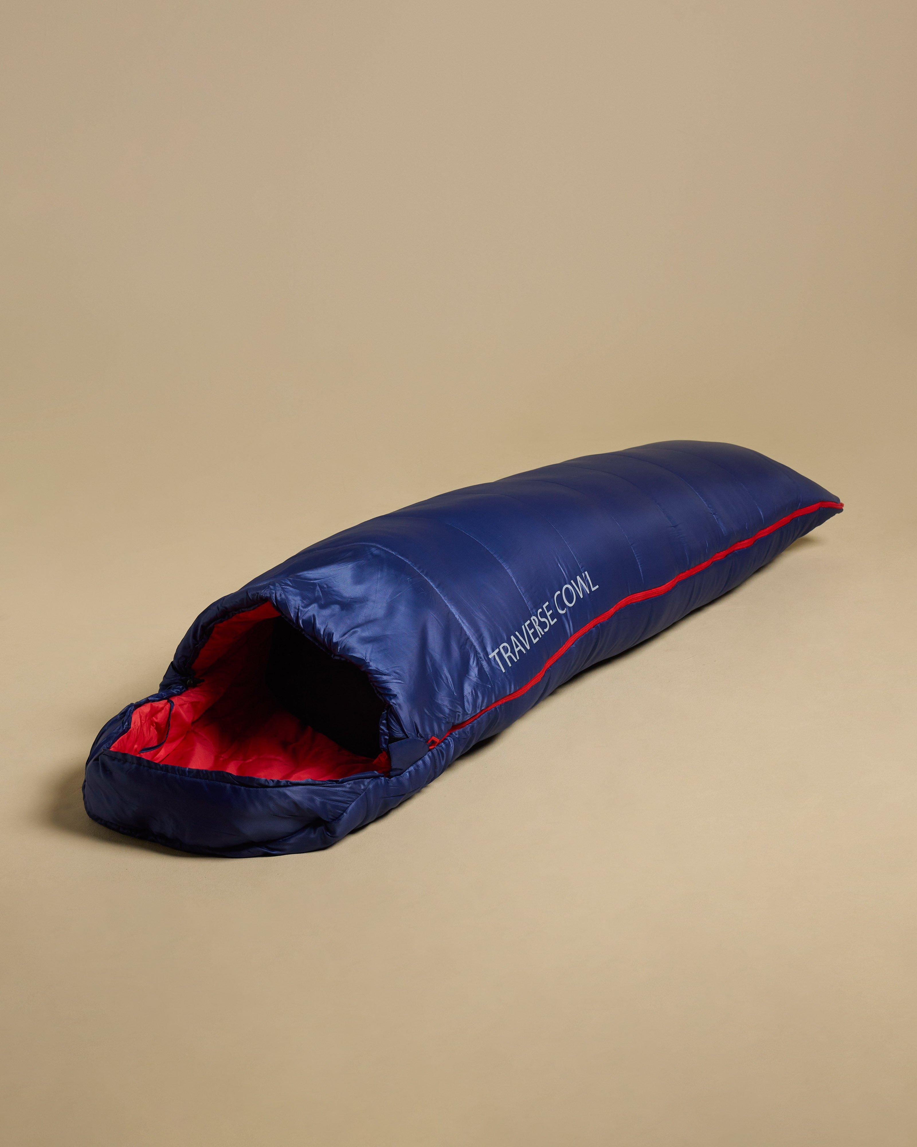 K-Way Traverse 2 Cowl Sleeping Bag -  Navy