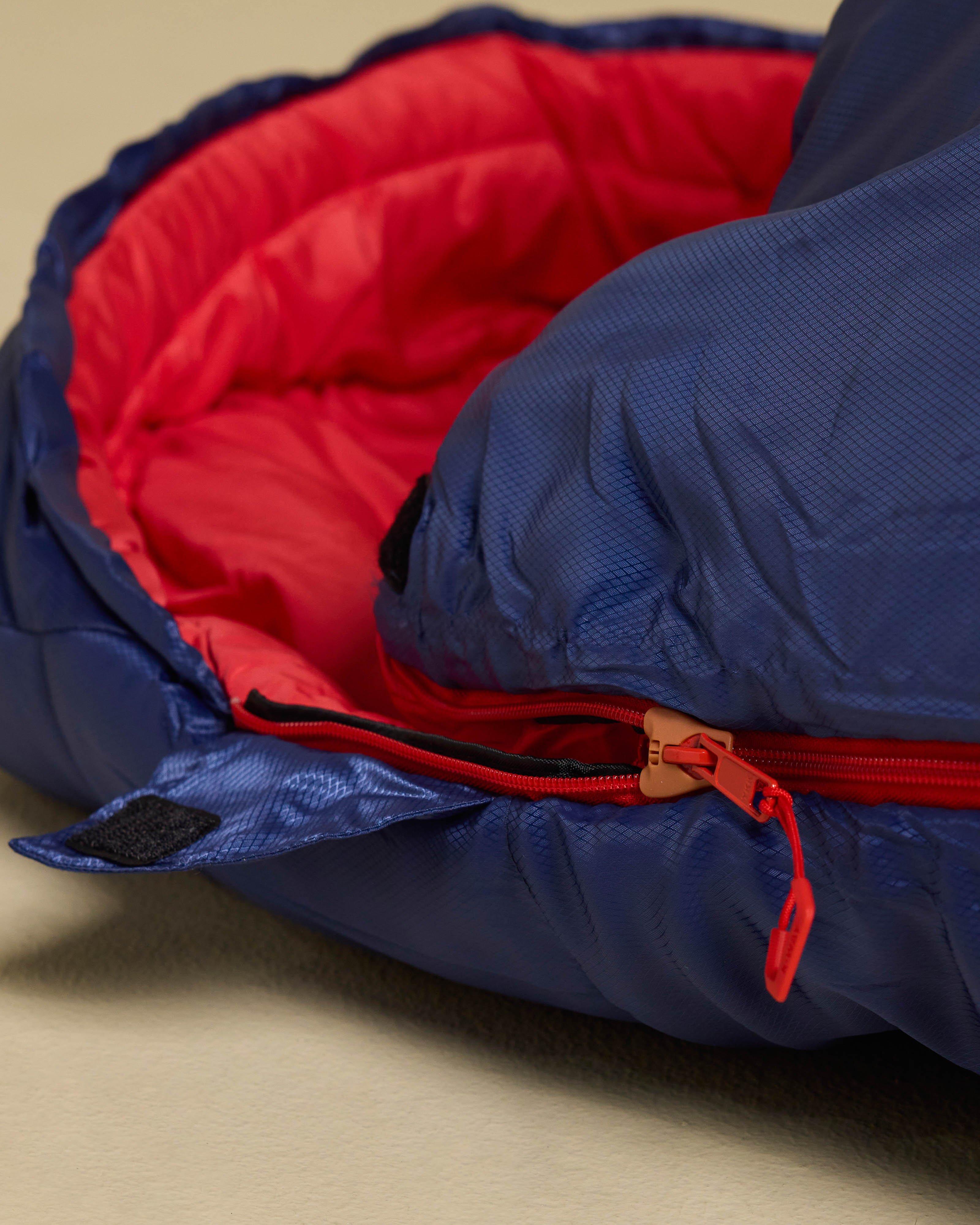 K-Way Traverse 2 Cowl Sleeping Bag -  Navy