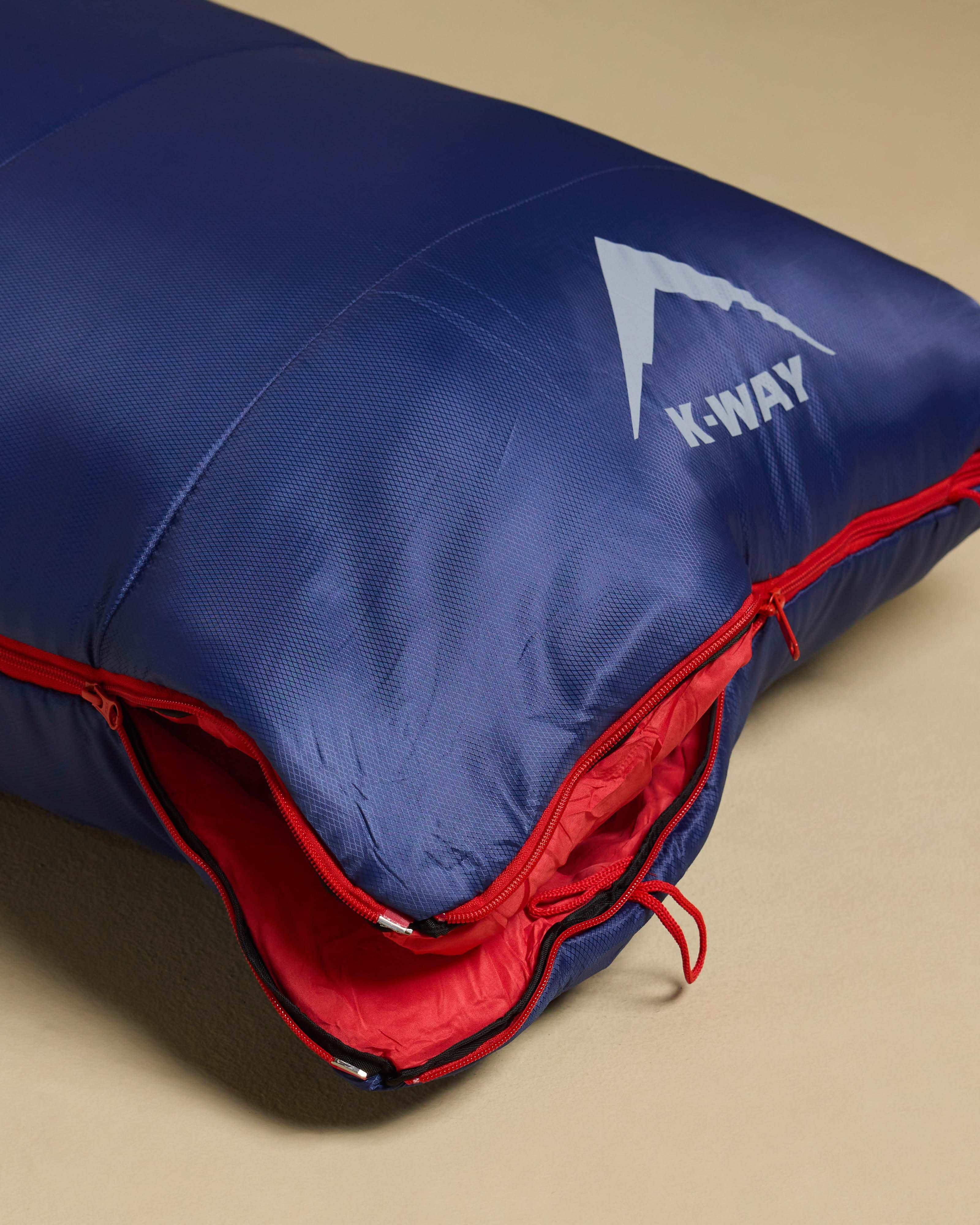 K-Way Traverse 2 Cowl Sleeping Bag -  Navy