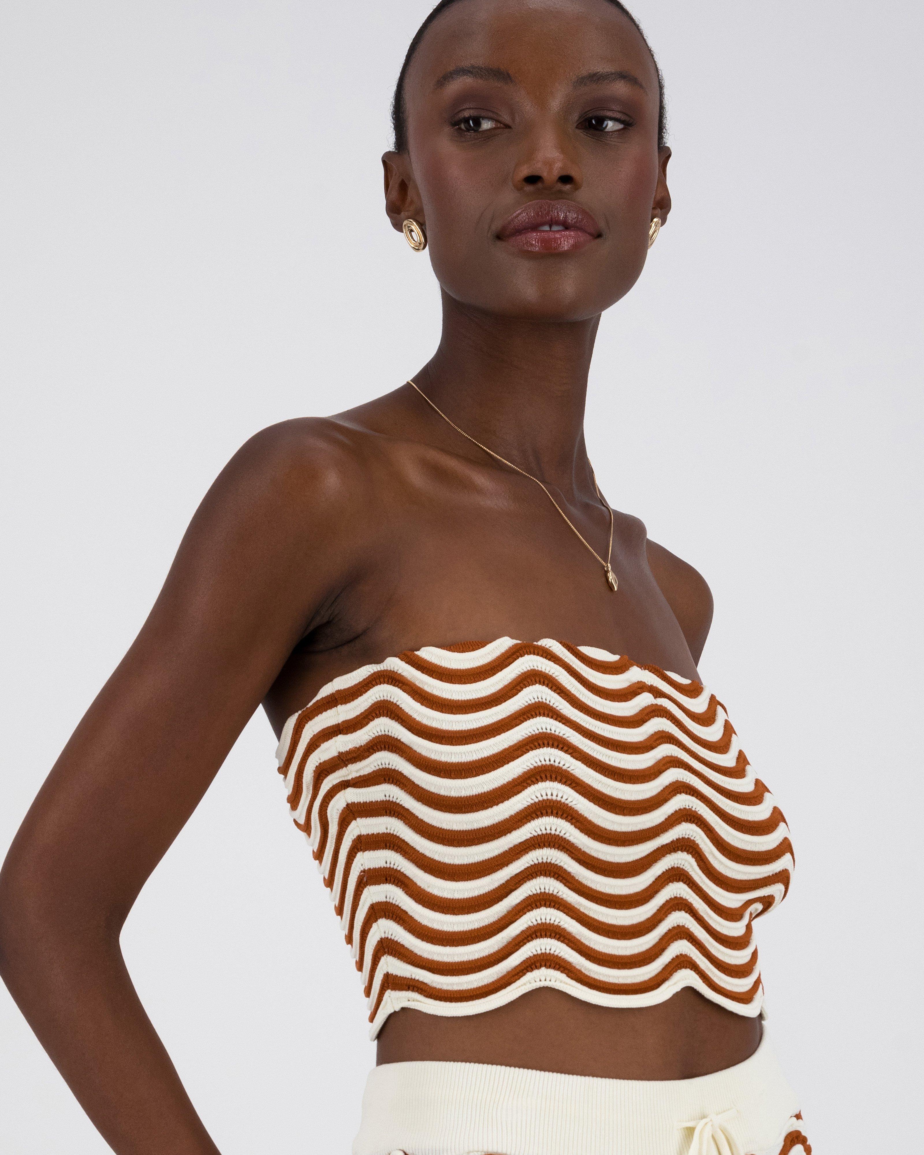 Tru Knitwear Bandeau - Poetry Clothing Store