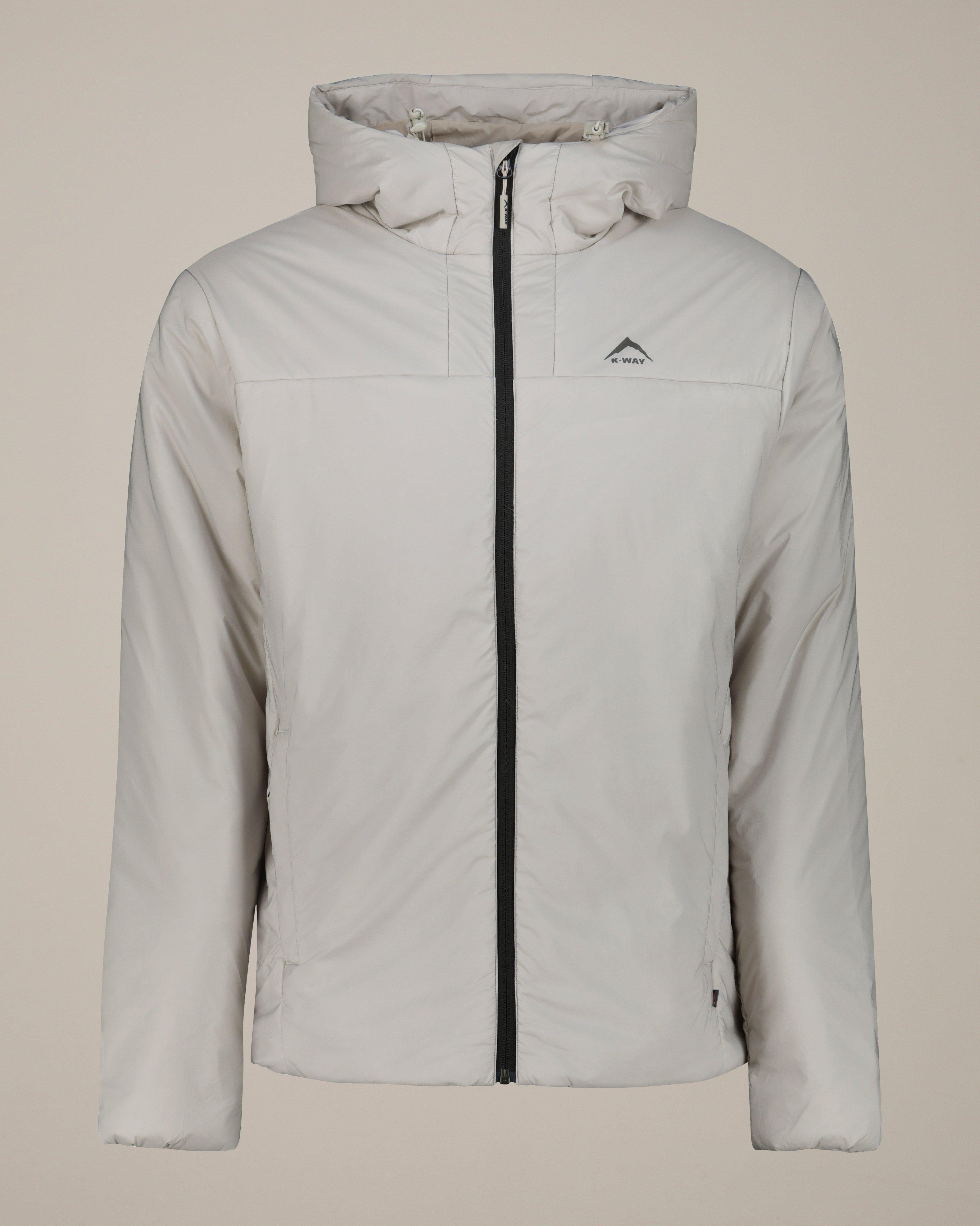 K-Way Men’s PrimaShield Hooded Jacket -  Stone