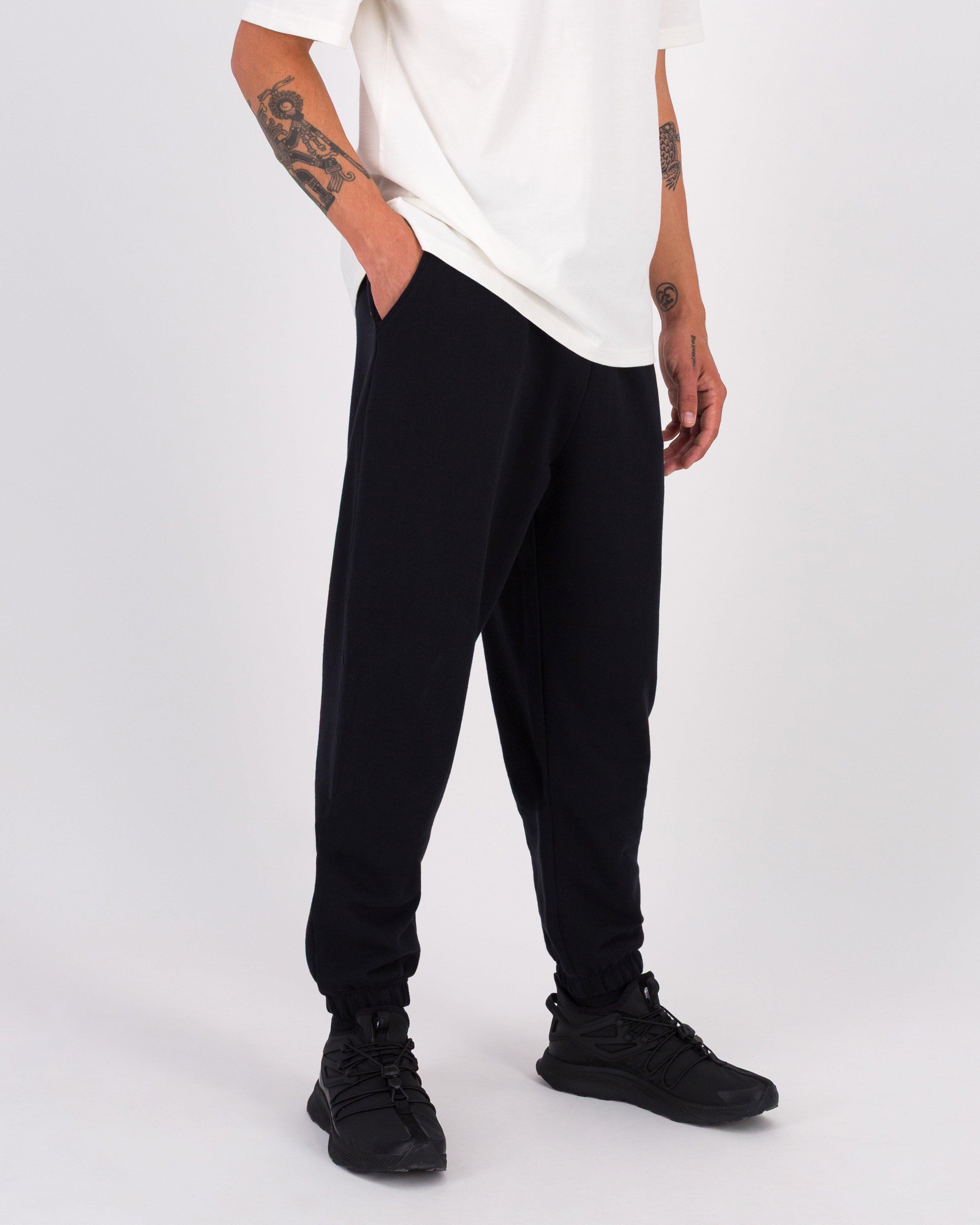 K-Way Men's MMXXI Nocturne Trackpants -  Black