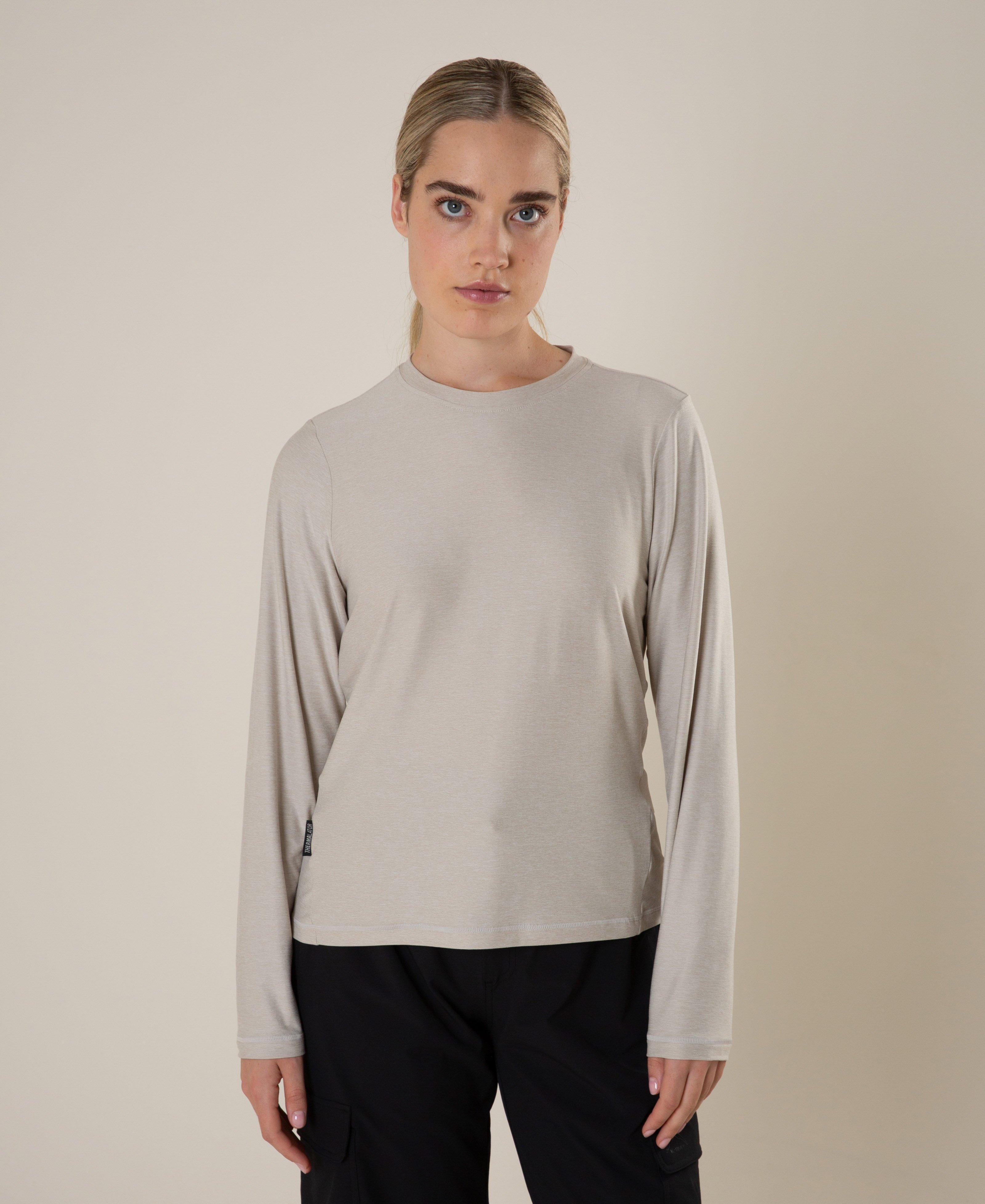 K-Way Women's Pace Long Sleeve Top -  Stone
