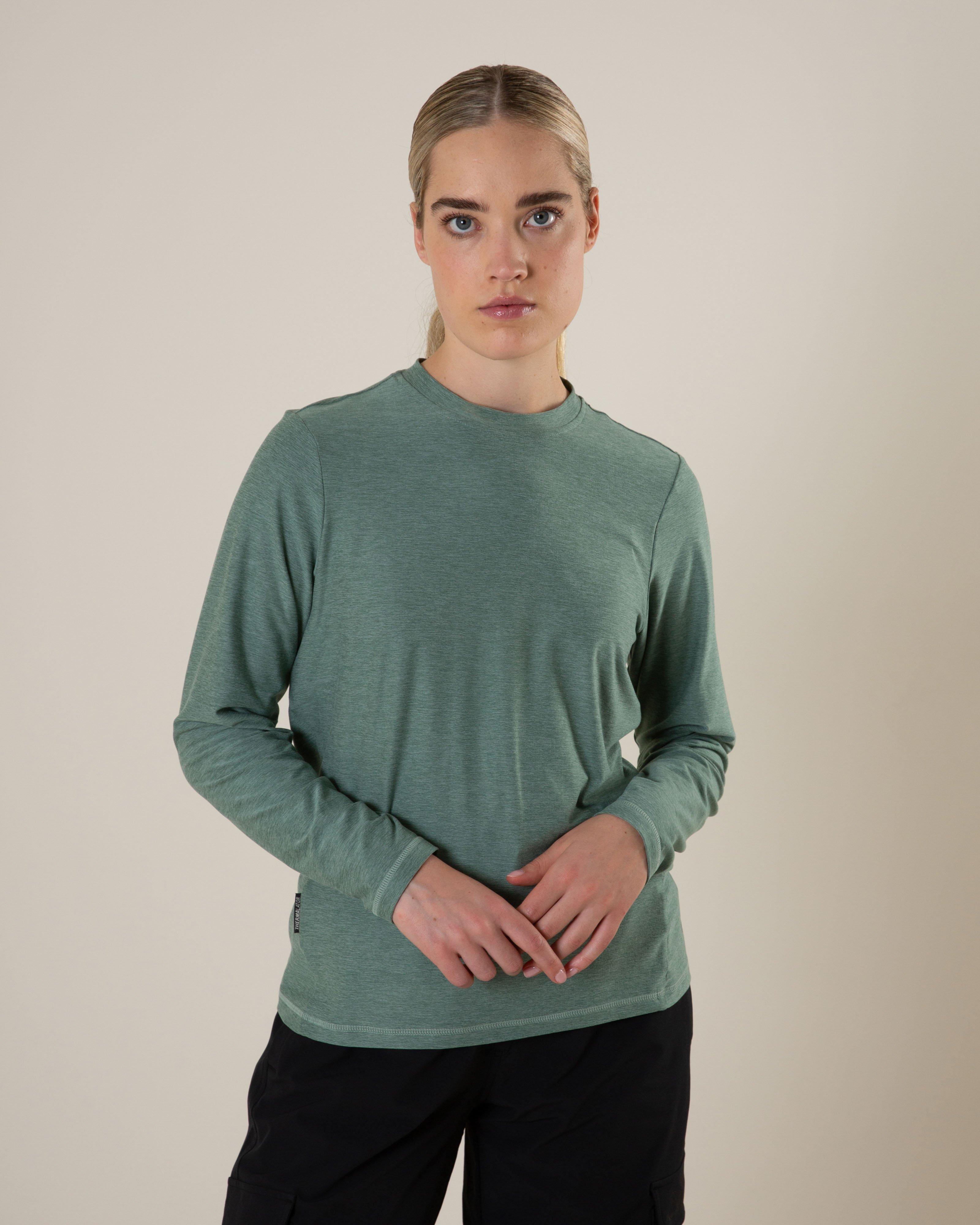 K-Way Women's Pace Long Sleeve Top -  Jade