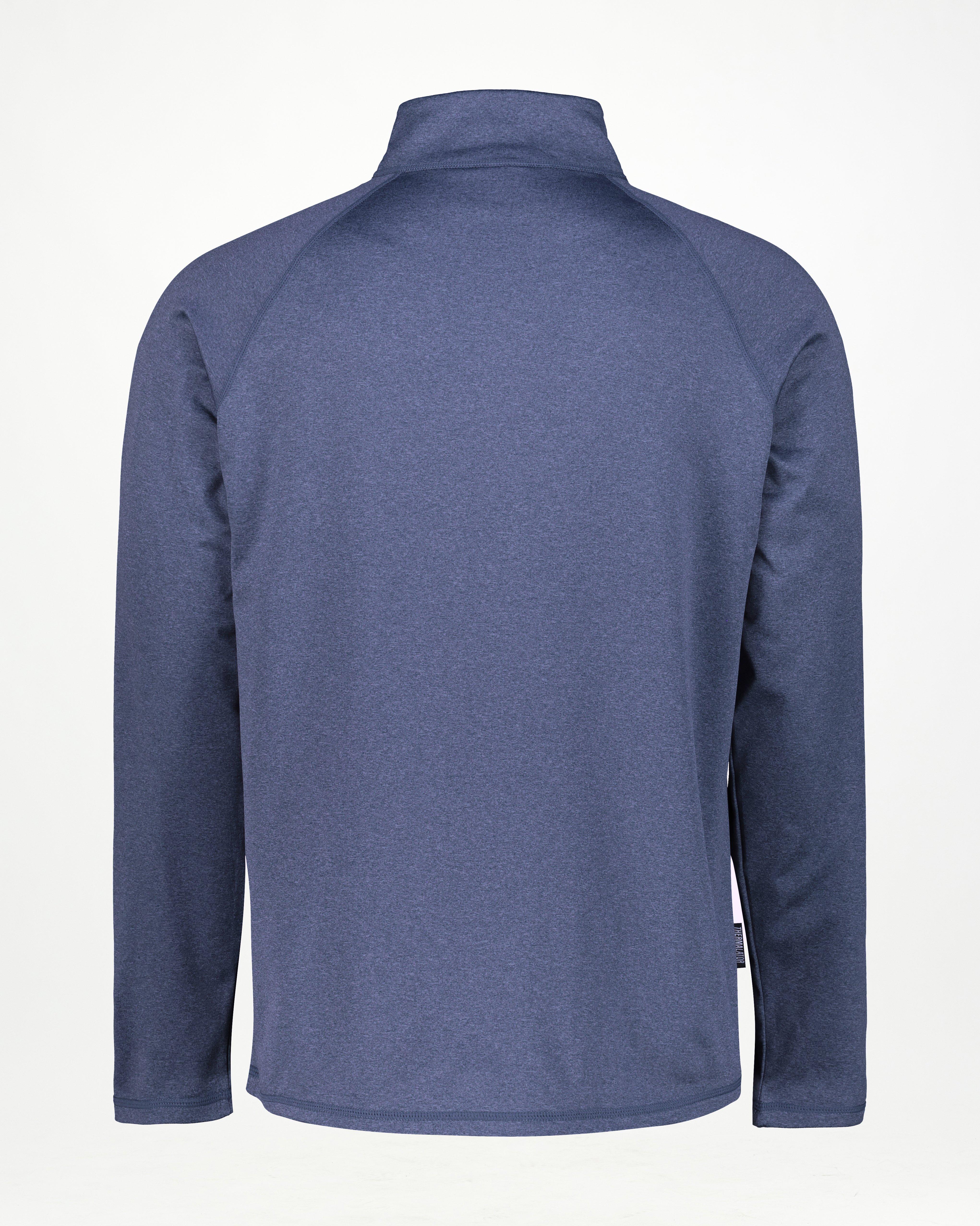 K-Way Men’s PeakTech Fleece Top -  Mid Blue