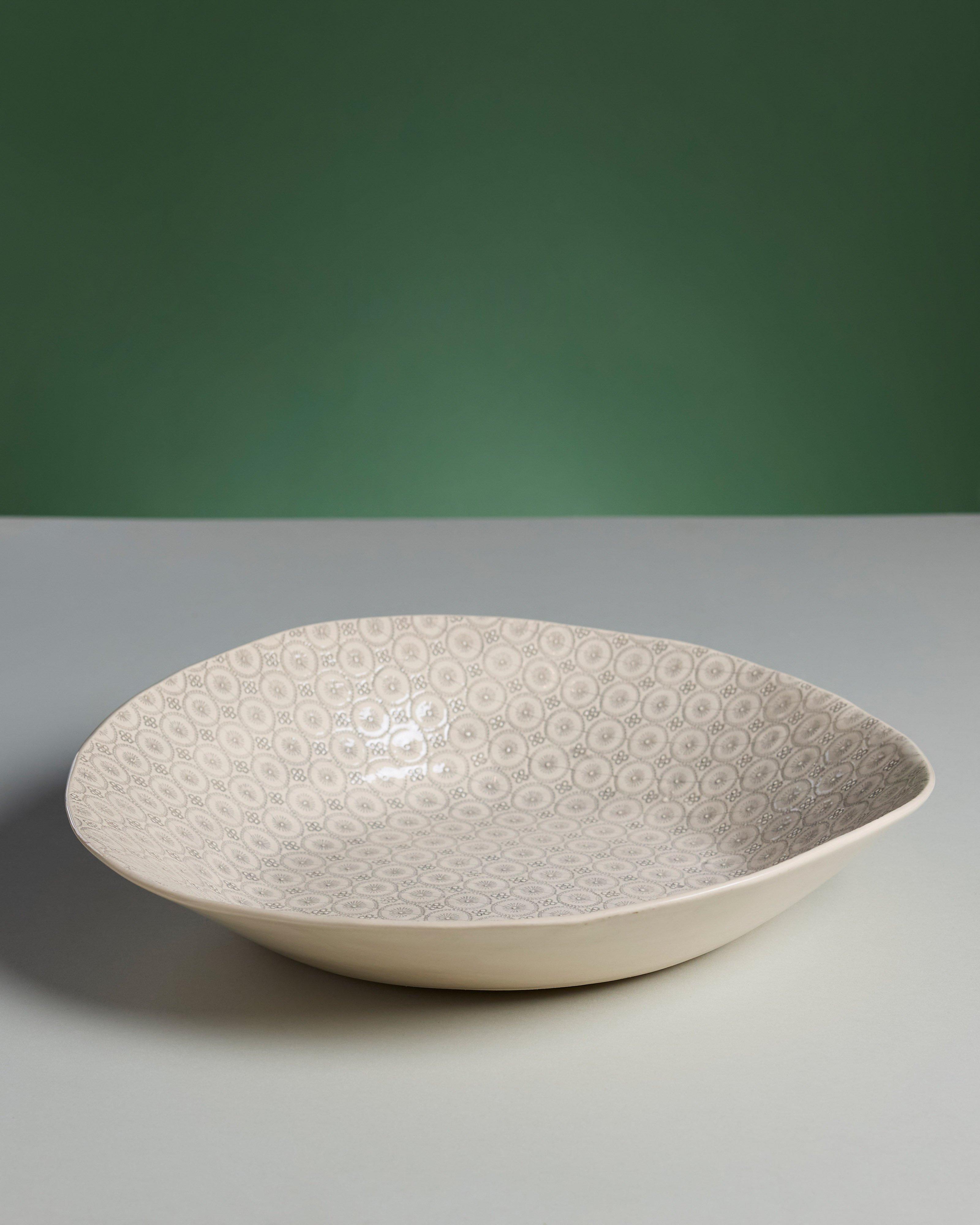 Mediterranean Large Bowl -  Grey
