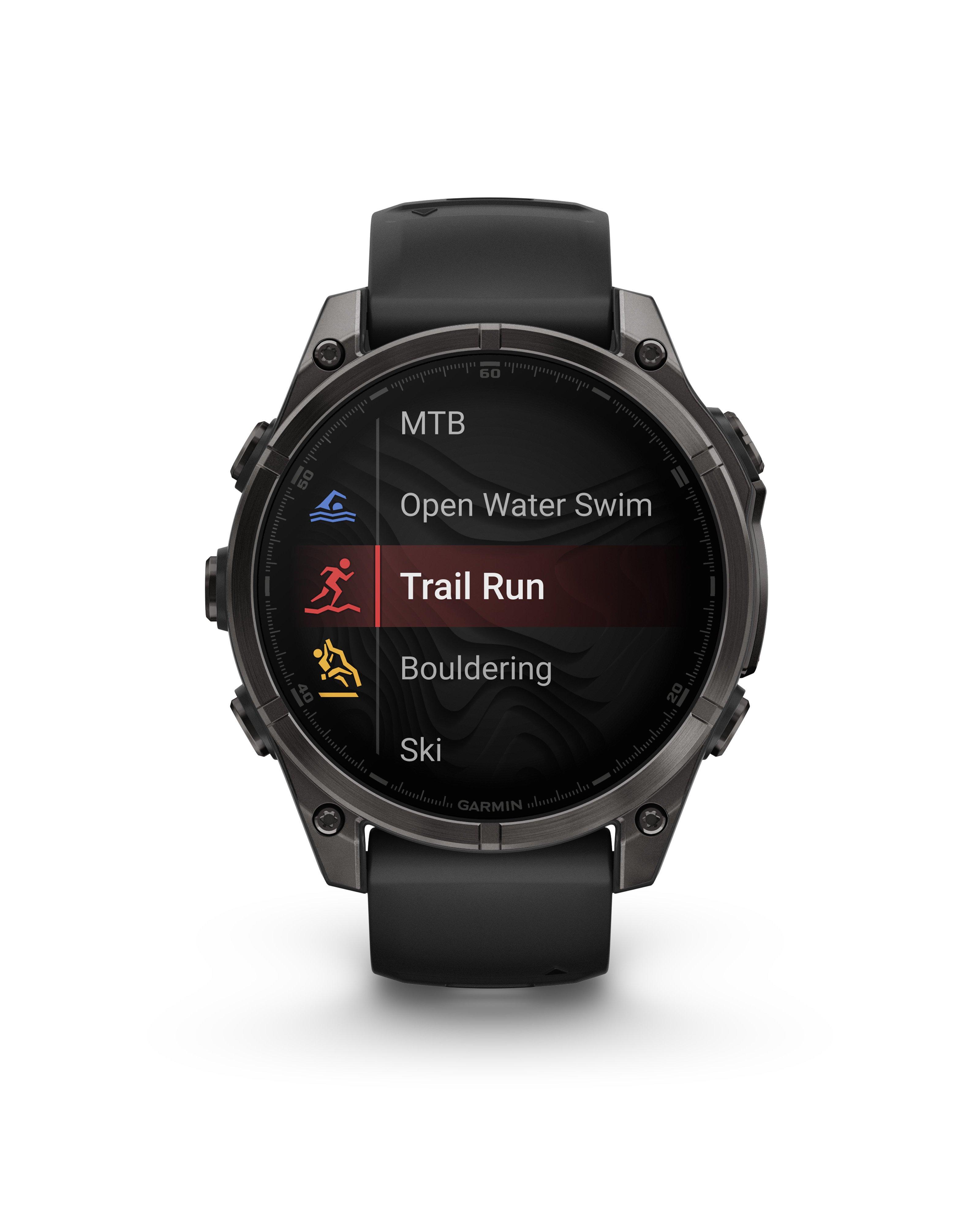 Garmin Fenix 8 Sapphire 47mm GPS Smartwatch  -  Black