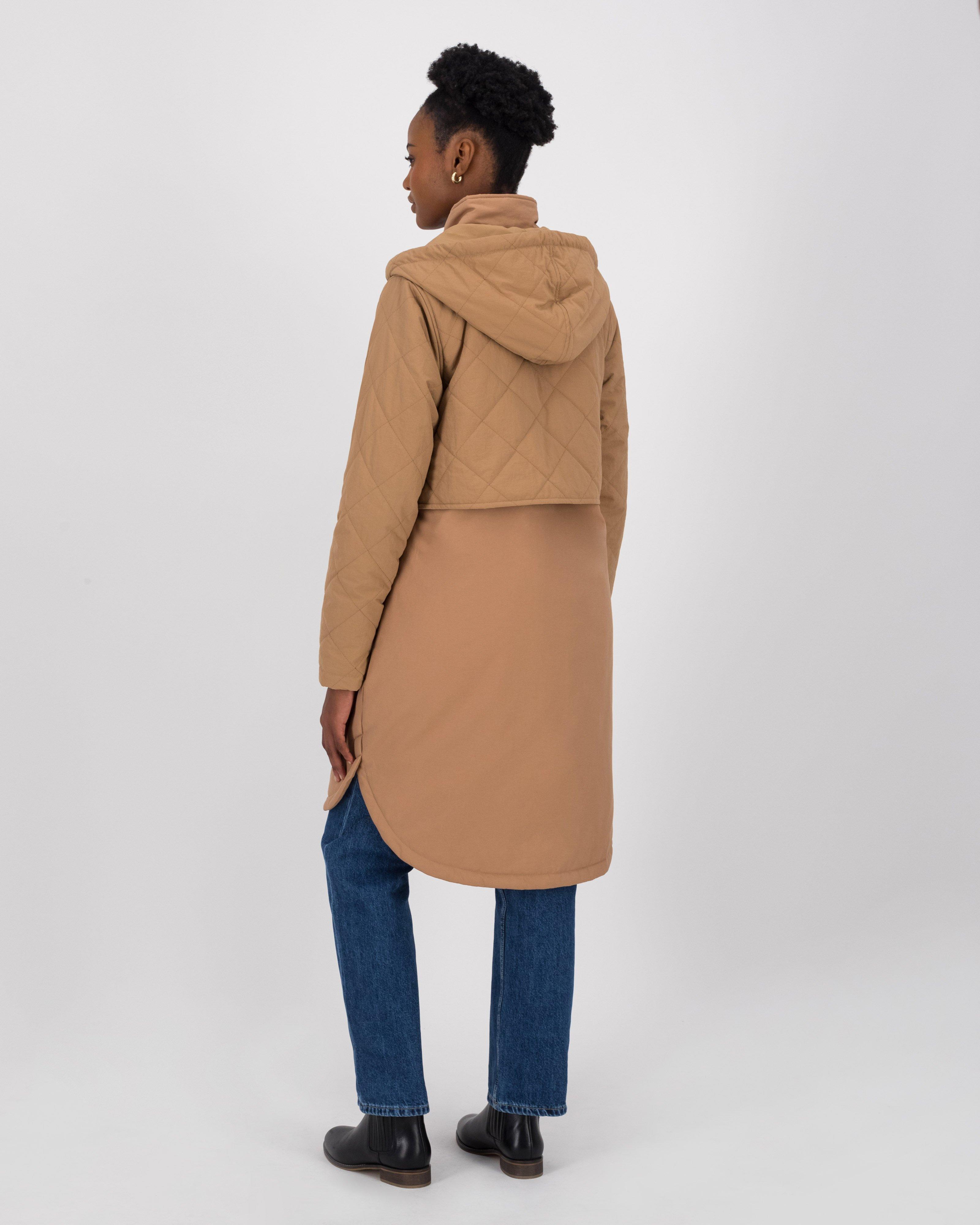 Rare Earth Women’s Ursula Parka Jacket -  Stone