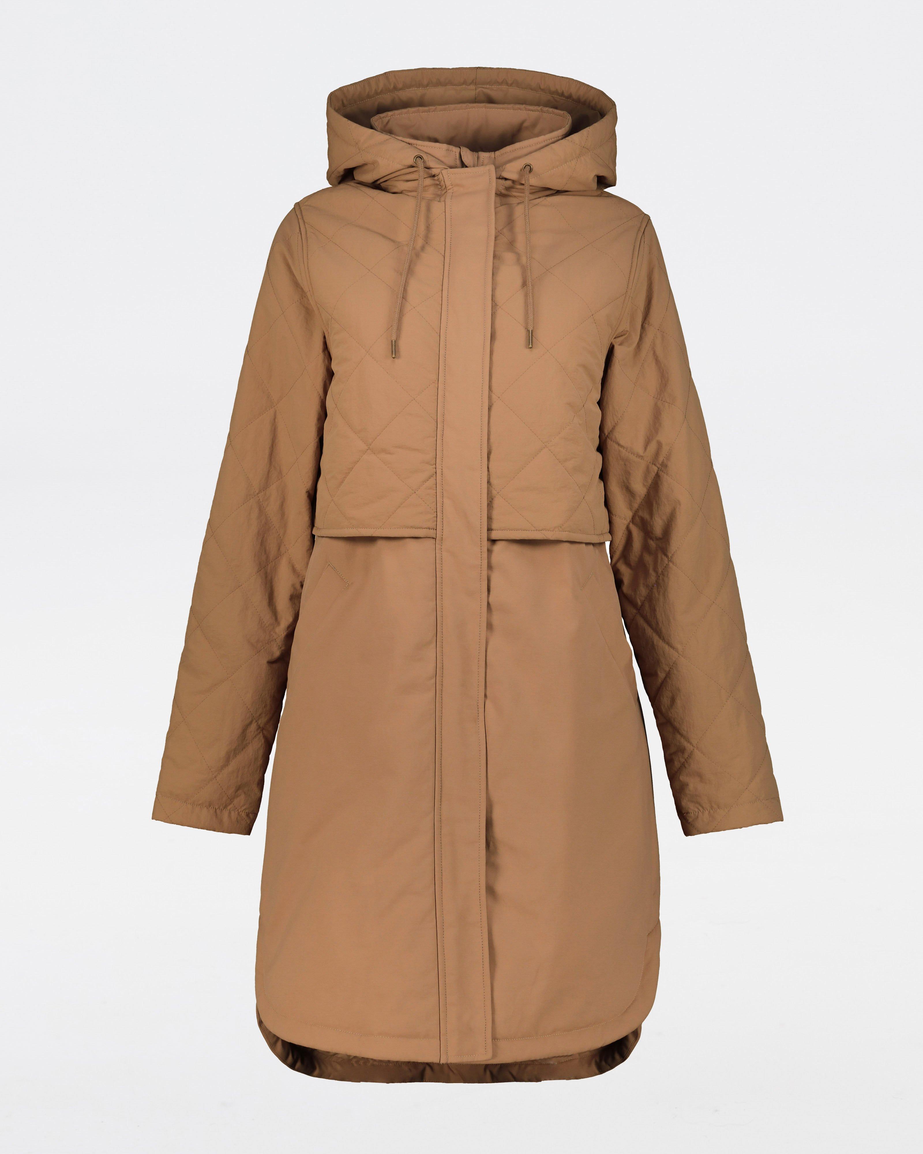 Rare Earth Women’s Ursula Parka Jacket -  Stone
