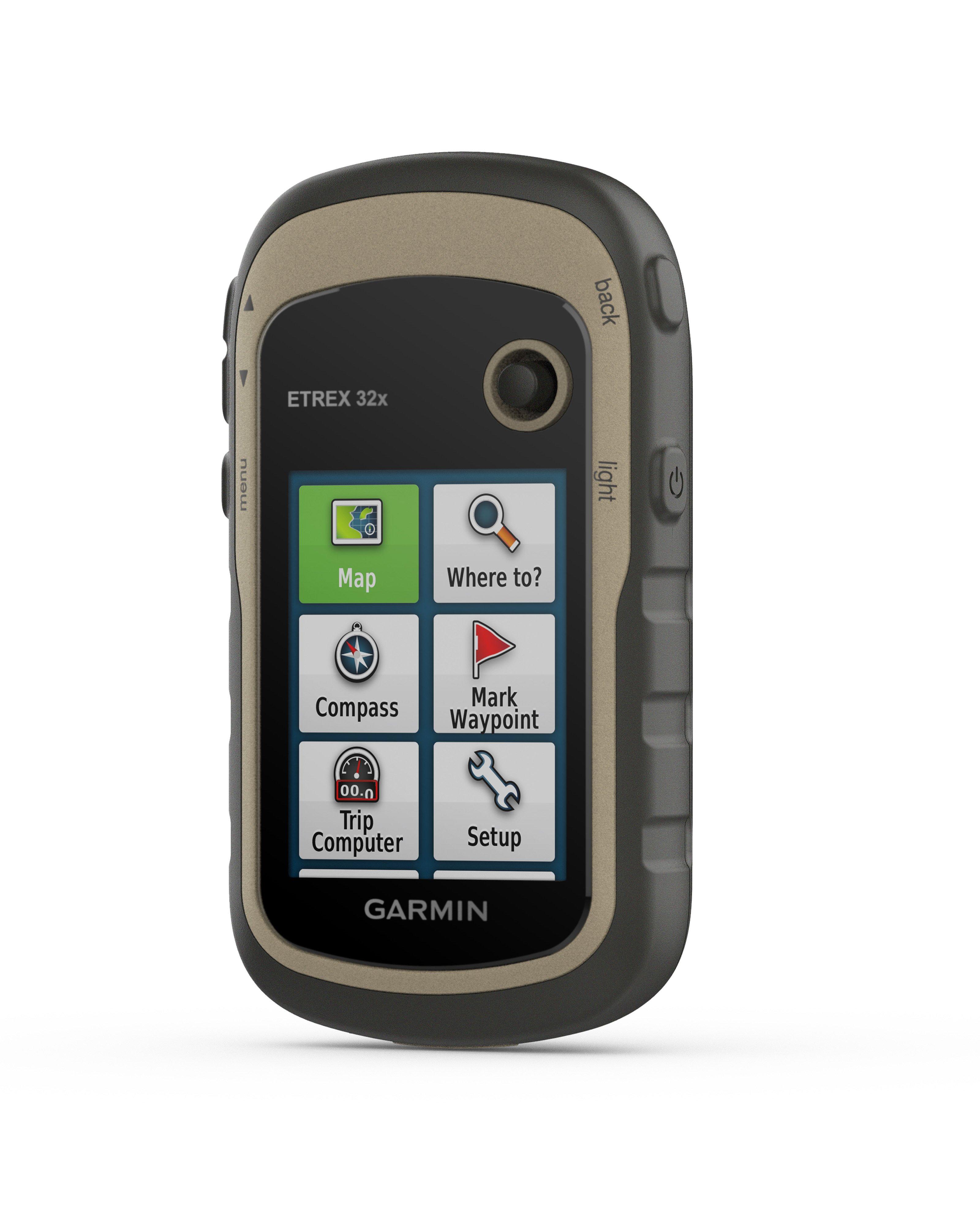 Garmin eTrex32x - TopoActive Africa GPS Navigator -  Black