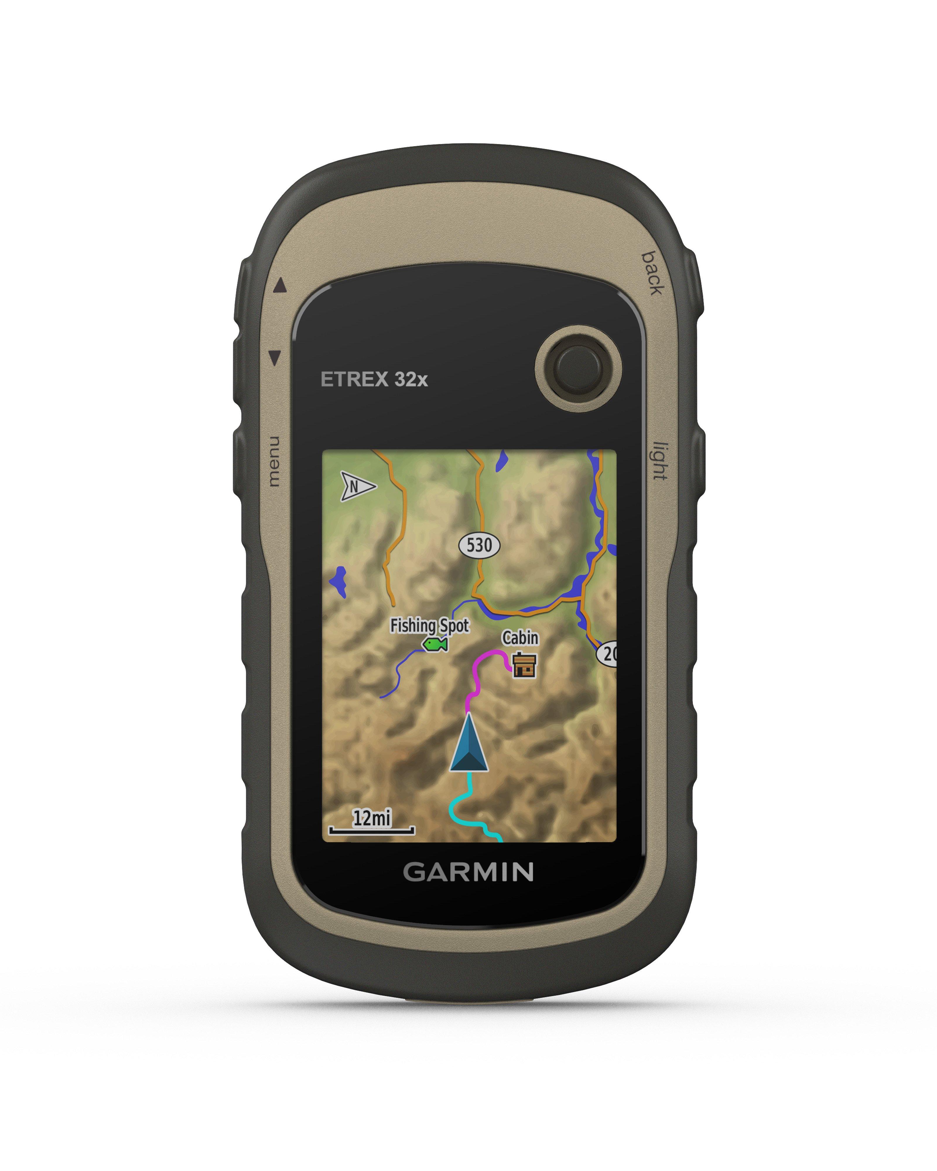 Garmin eTrex32x - TopoActive Africa GPS Navigator -  Black