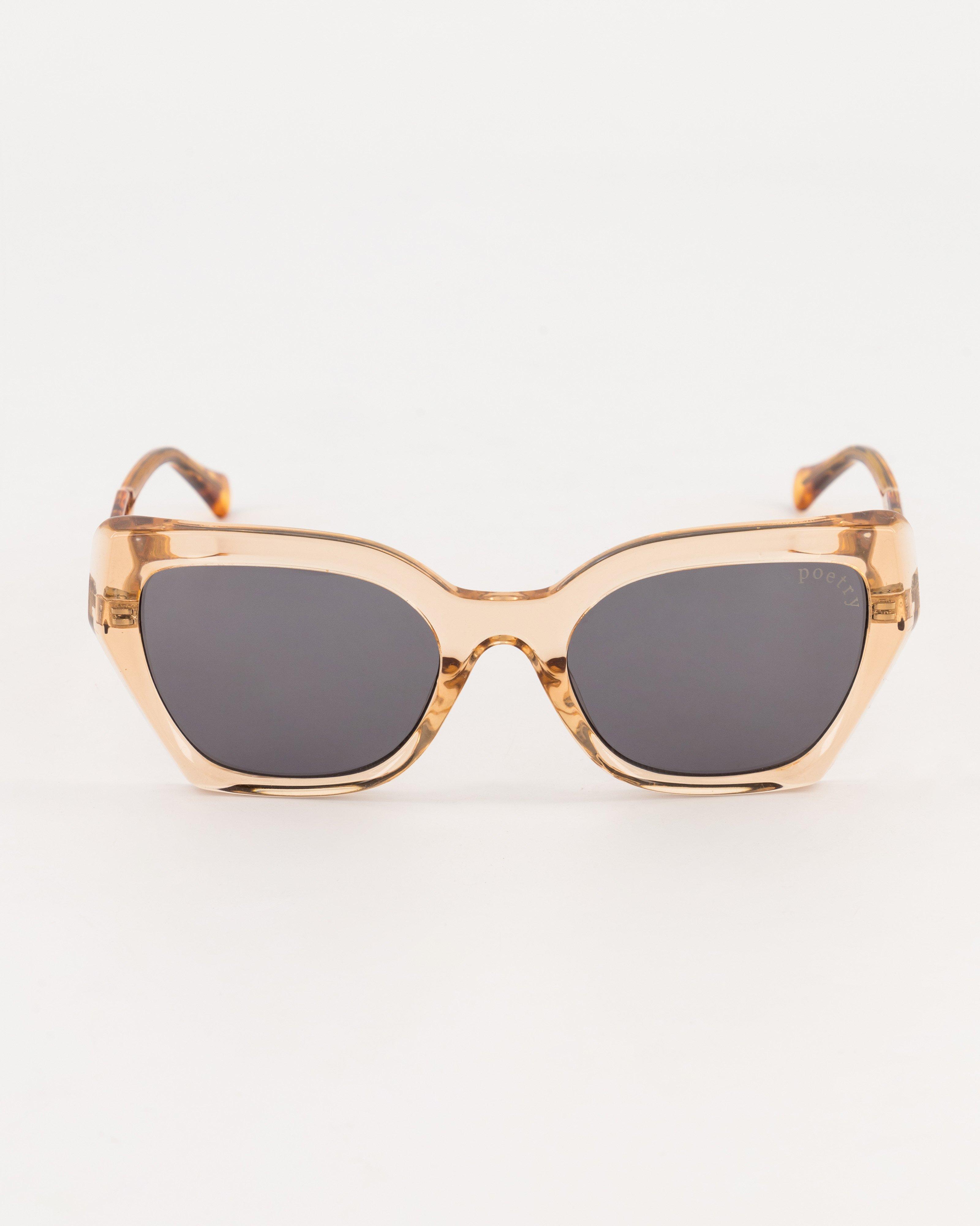 Cat Eye Sunglasses -  Brown