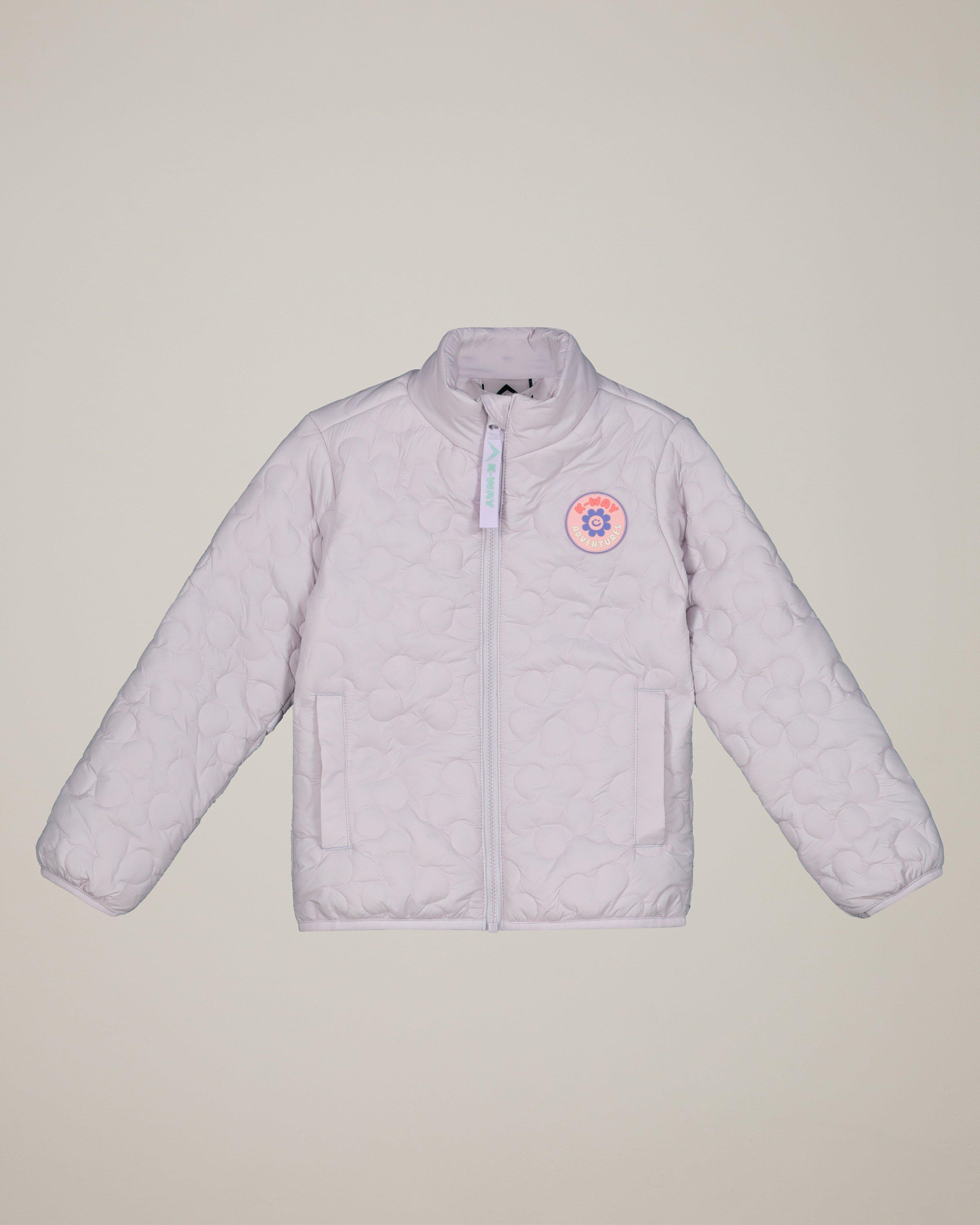 K-Way Kids Daisy Quilted Insulated Jacket -  Light Lilac