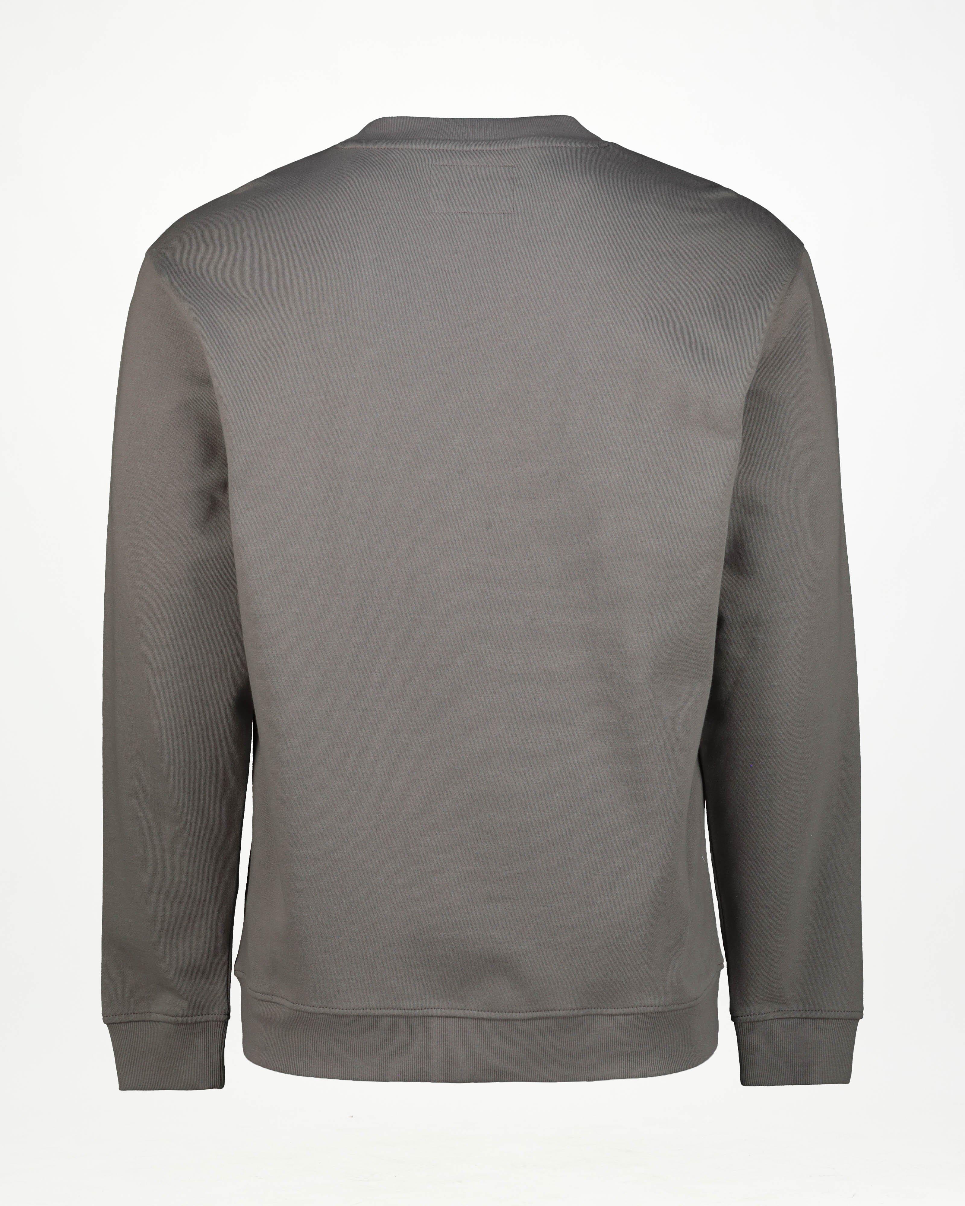 K-Way Elements Men’s Jack Crew Neck Sweat Top -  Charcoal