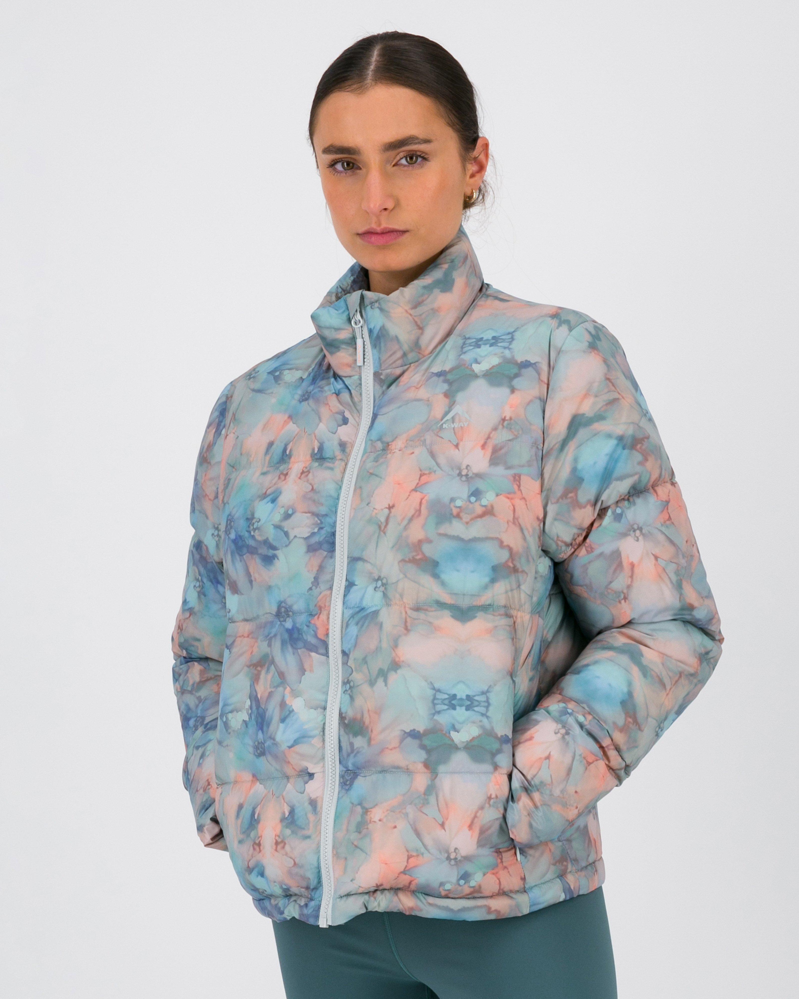 K-Way Women’s Gale Down Puffer Jacket -  Peach