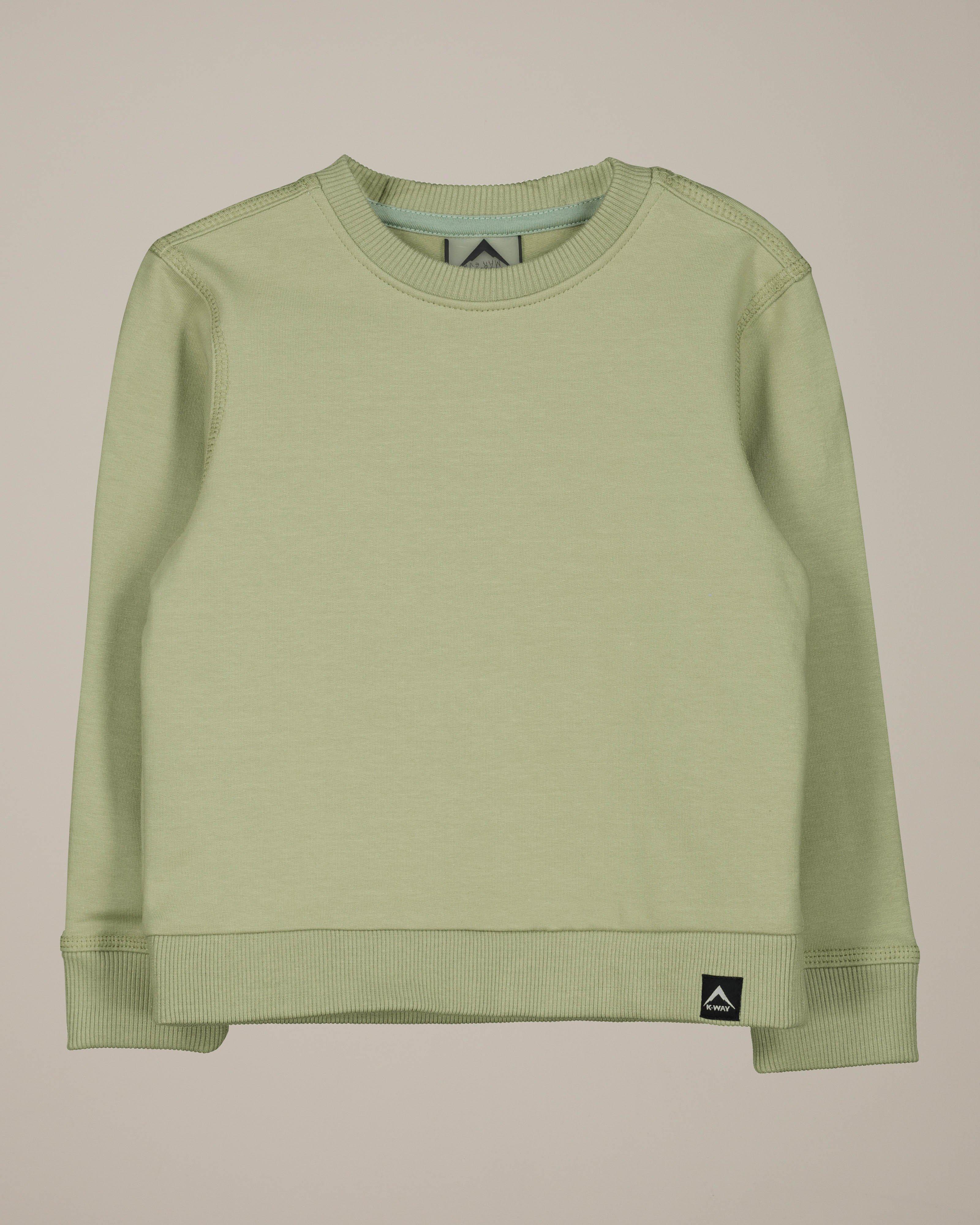 K-Way Kids Odyssey Crew Neck Track Top -  Light Green