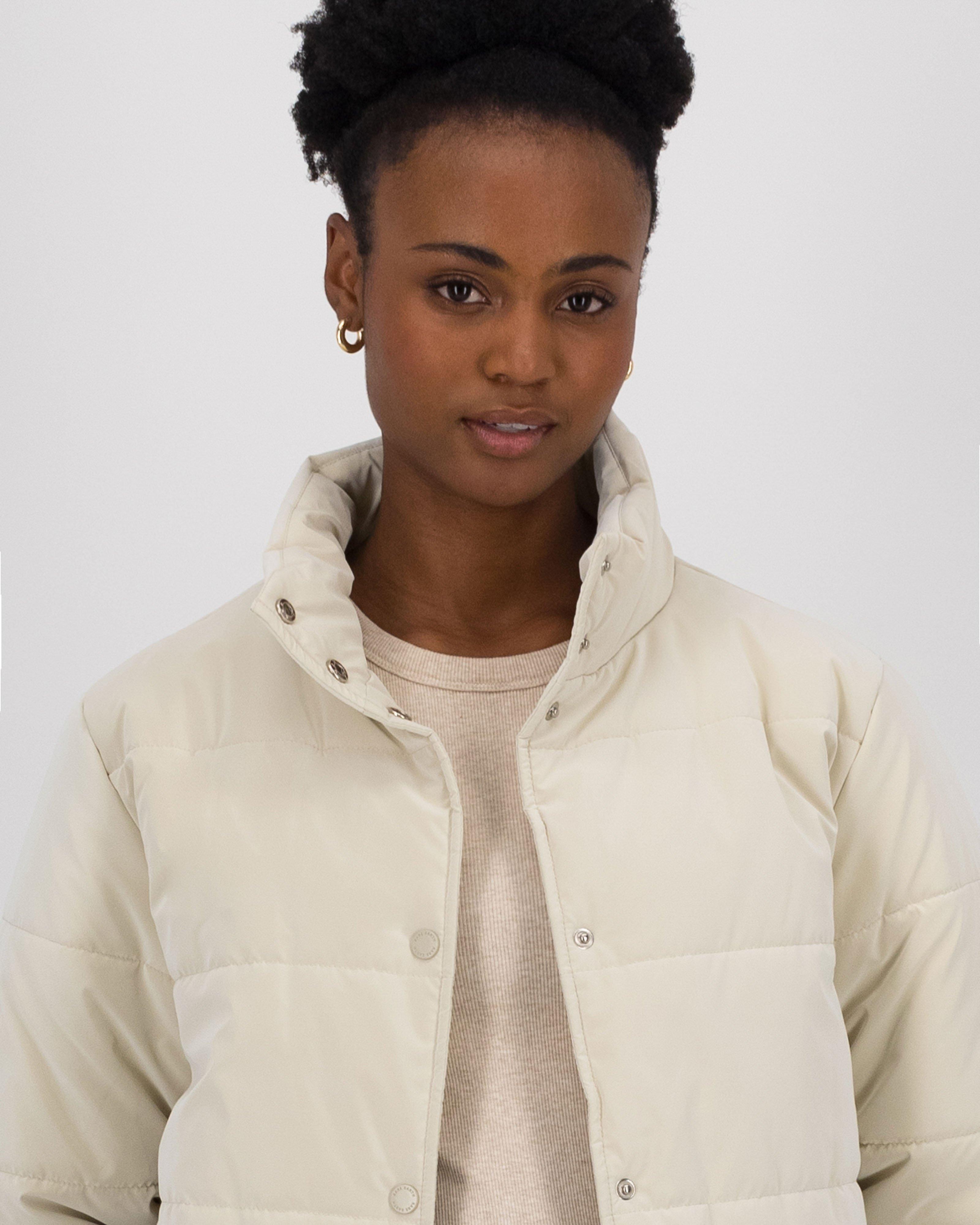 Rare Earth Women’s Cora Puffer Jacket  -  Milk