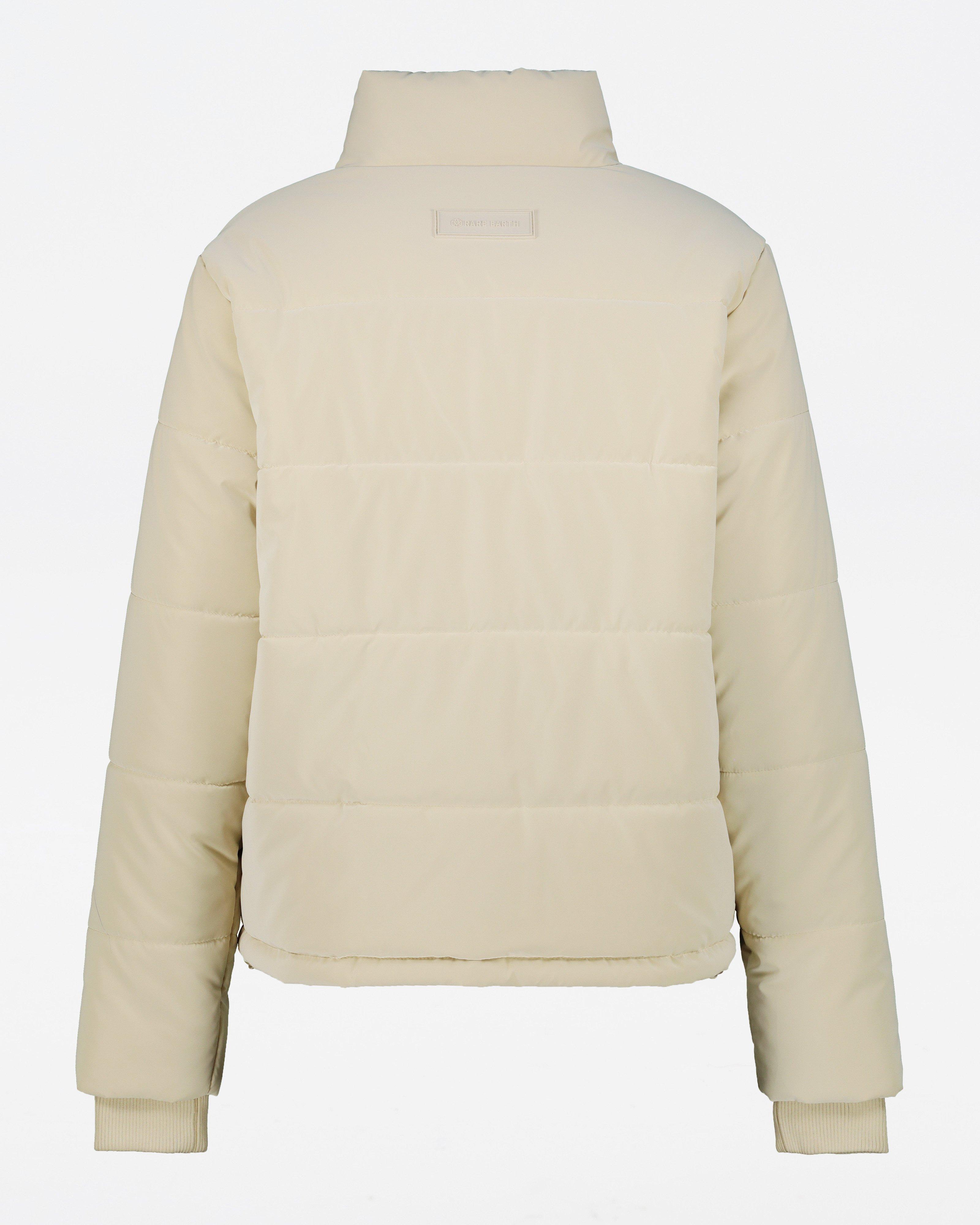 Rare Earth Women’s Cora Puffer Jacket  -  Milk