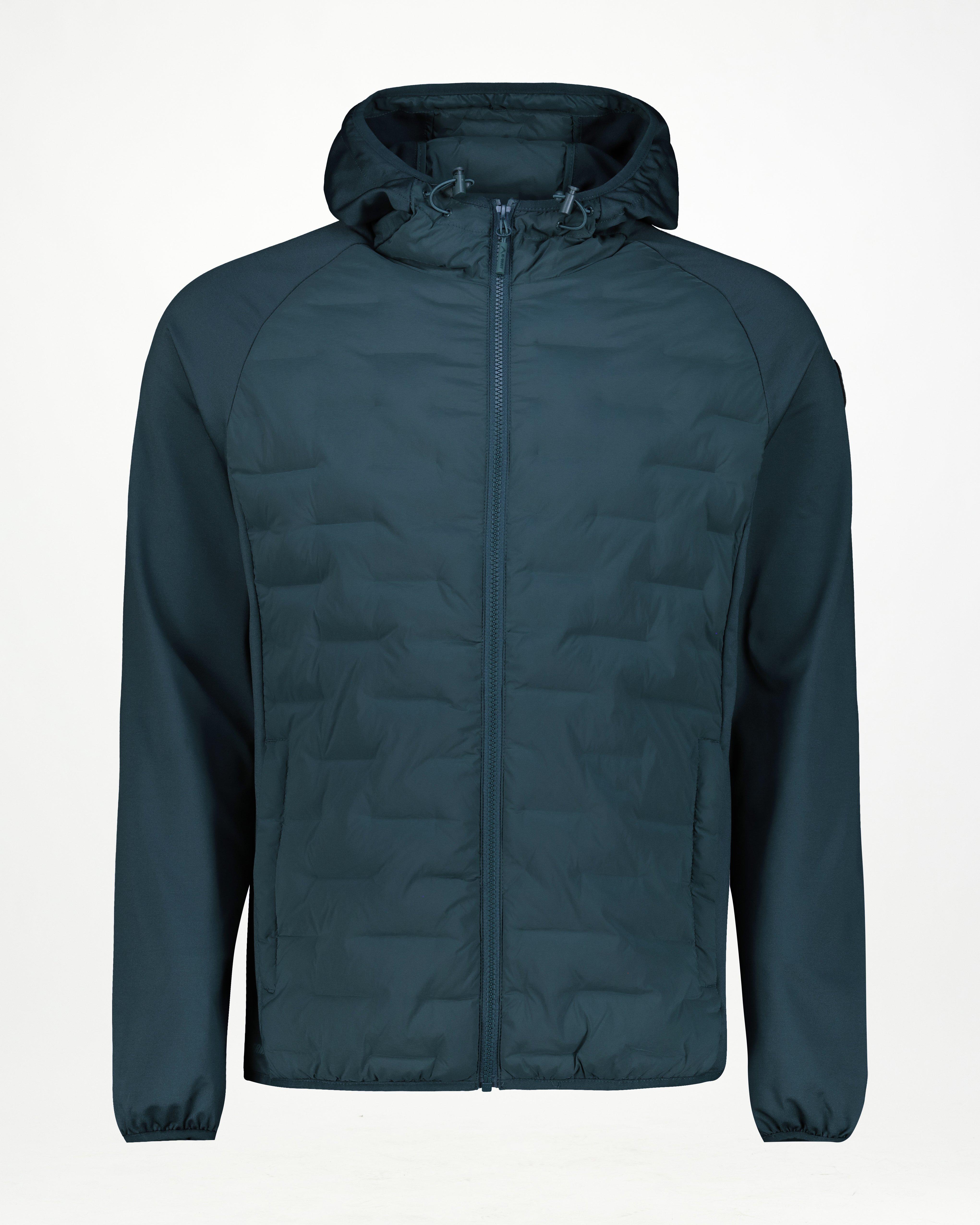 K-Way Men’s Haven Eco Hybrid Jacket -  Dark Green