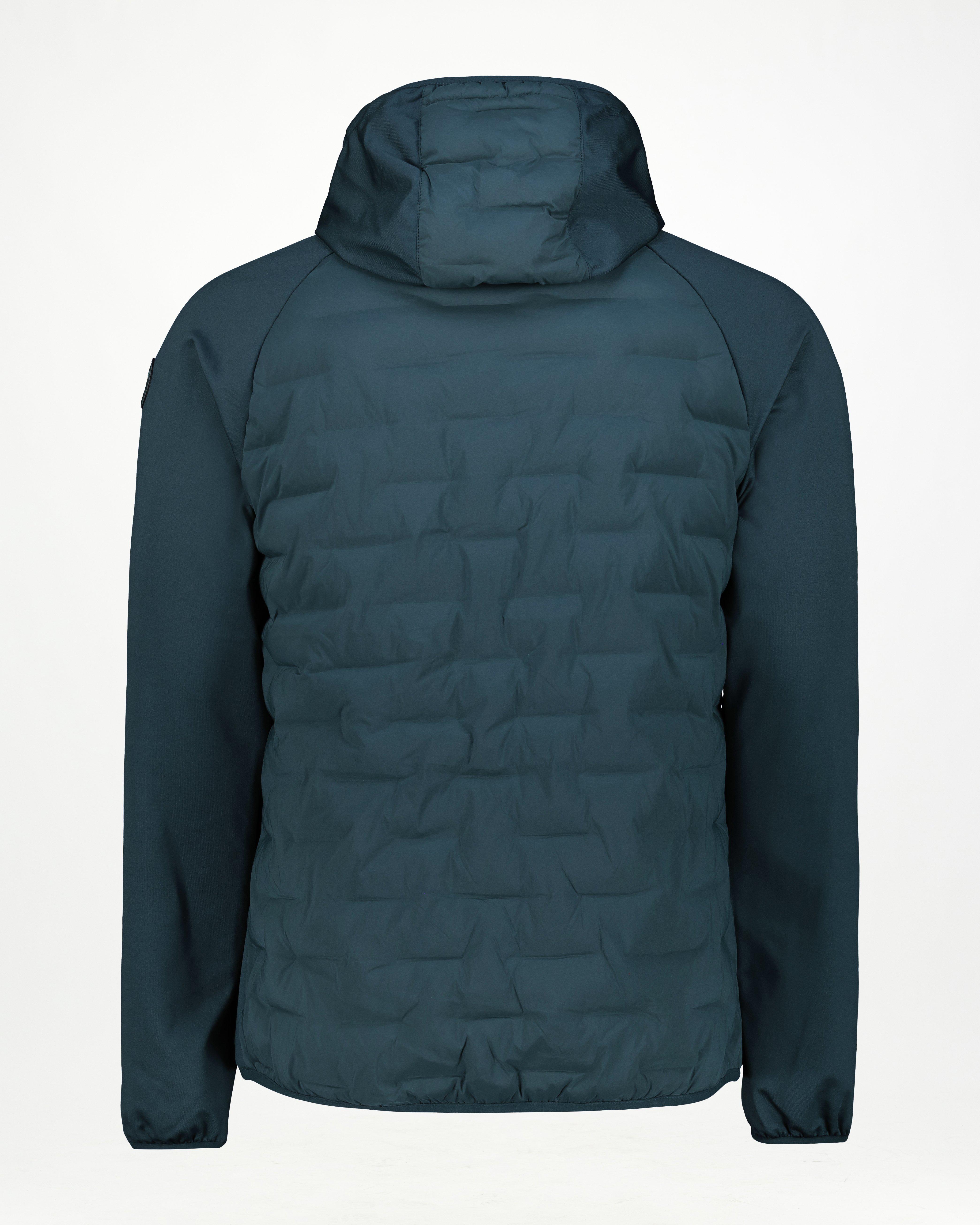 K-Way Men’s Haven Eco Hybrid Jacket -  Dark Green