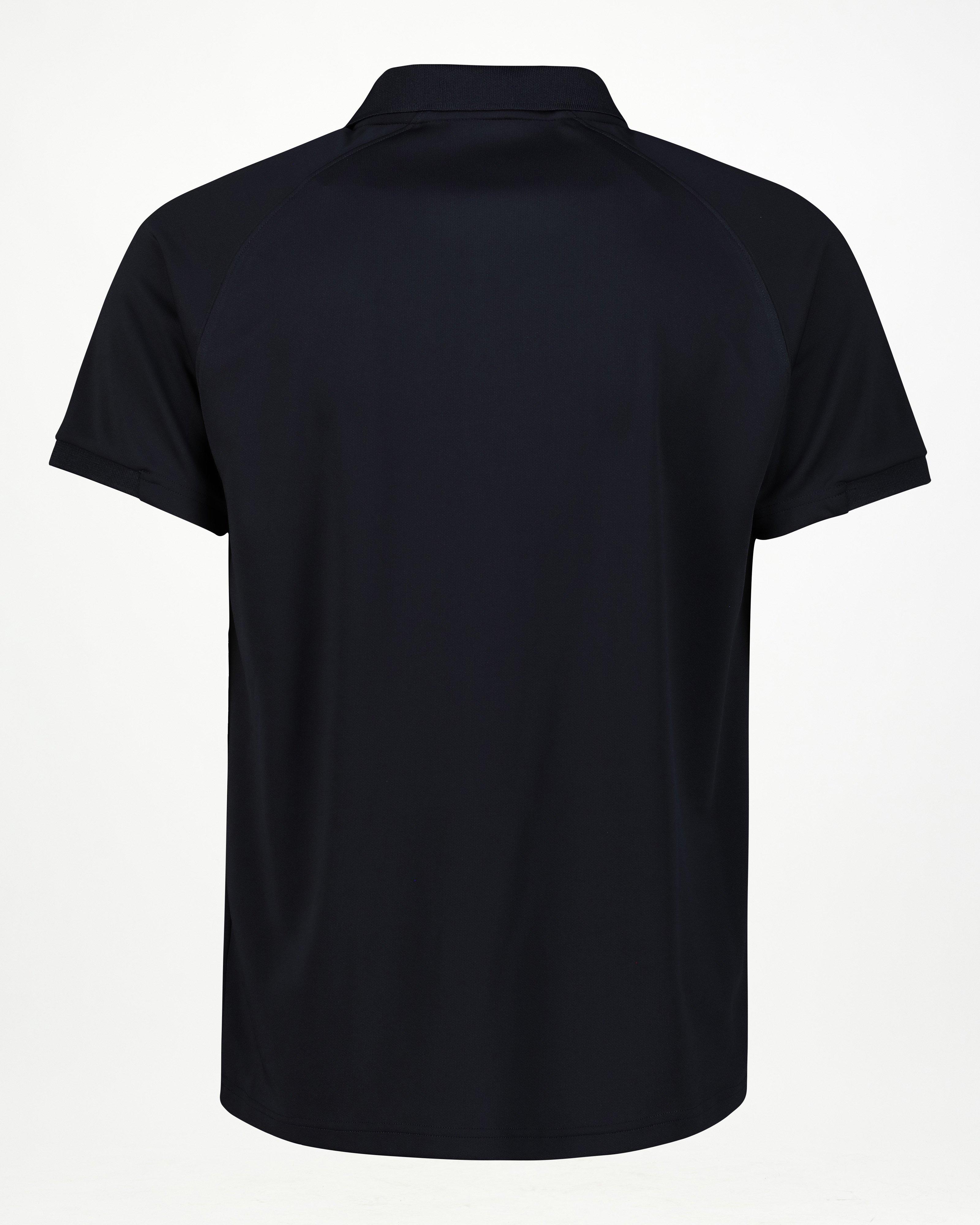K-Way Men's Links Short Sleeve Golfer -  Navy