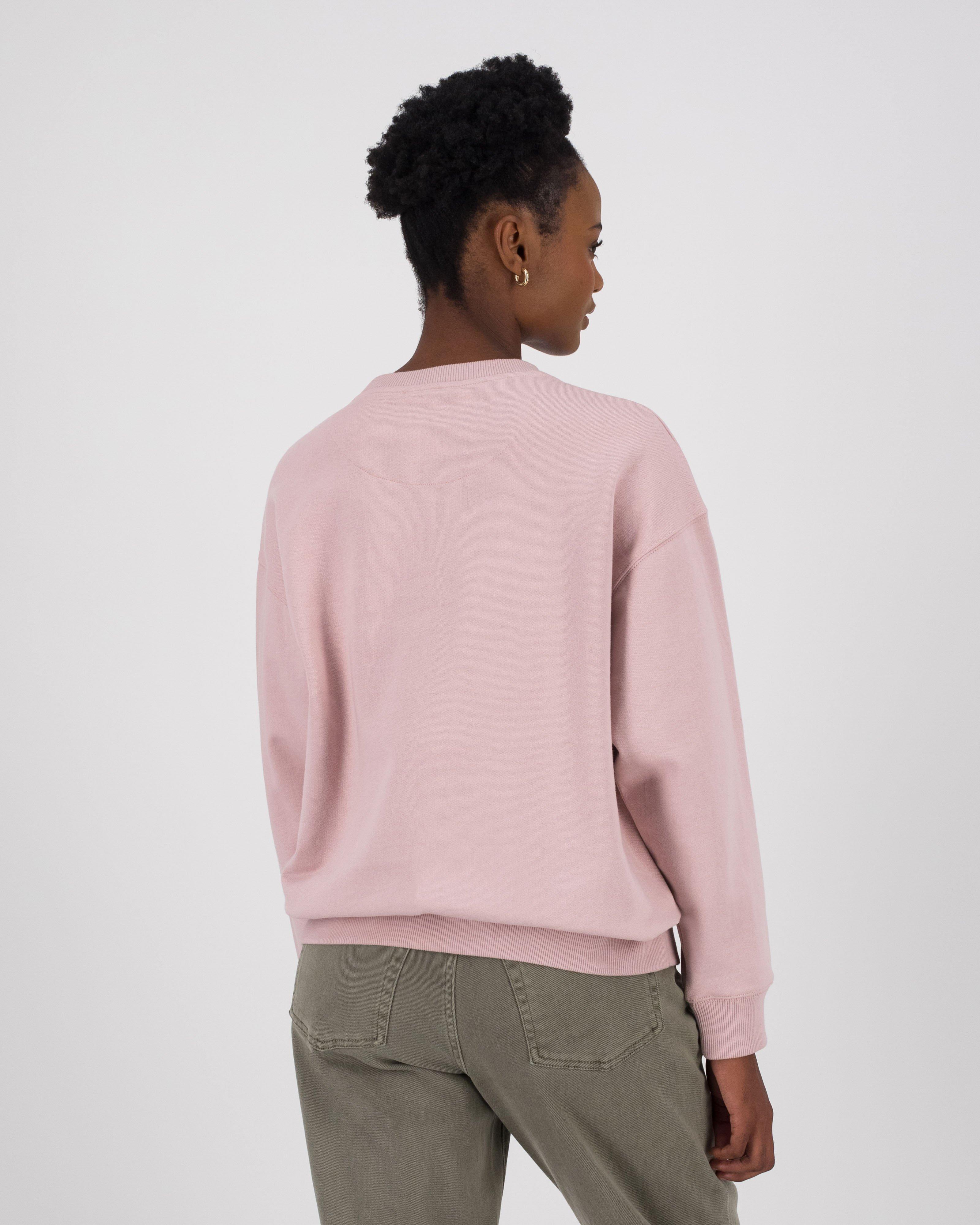 Rare Earth Women’s Mila Crew Neck Sweat Top -  Pink