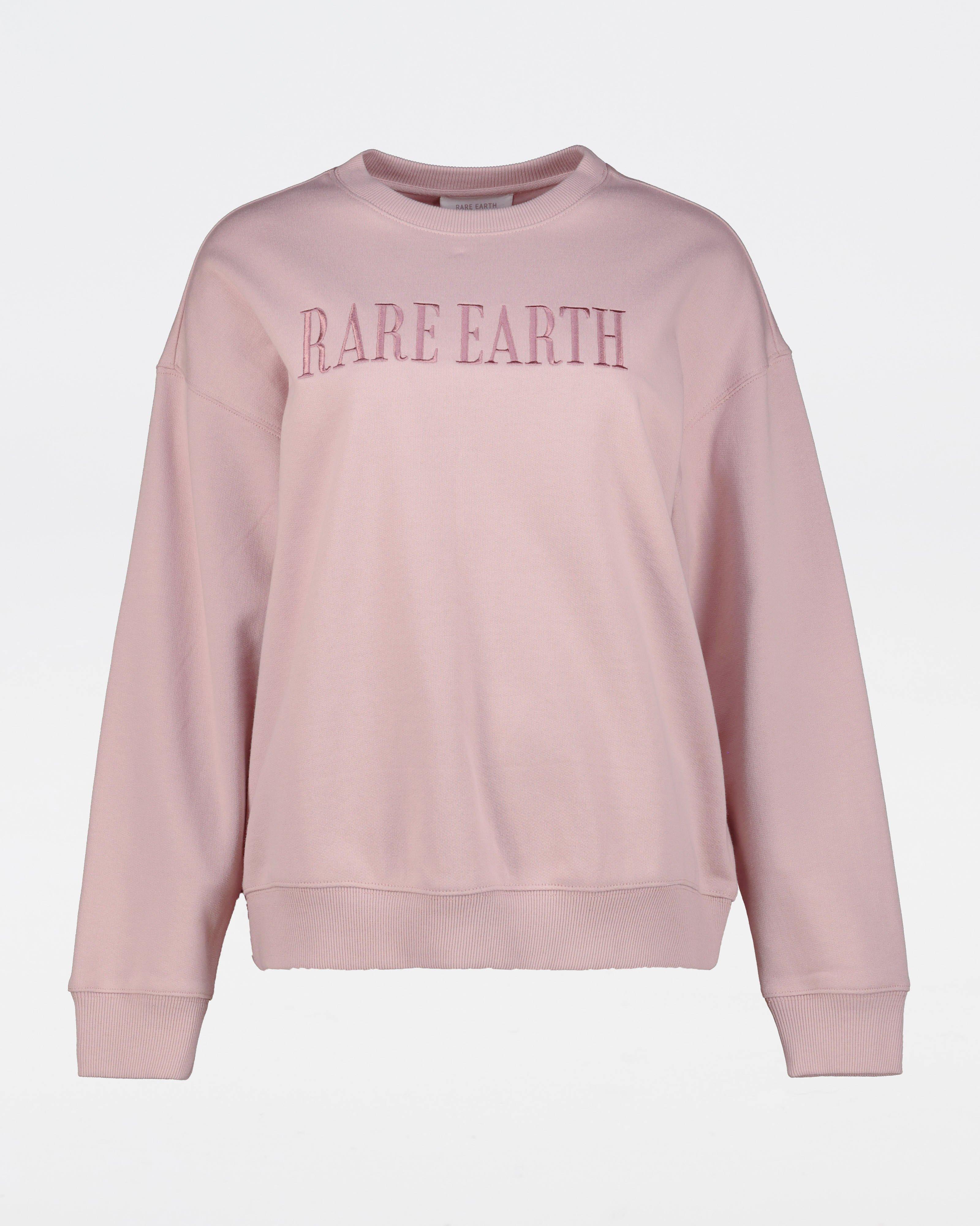 Rare Earth Women’s Mila Crew Neck Sweat Top -  Pink